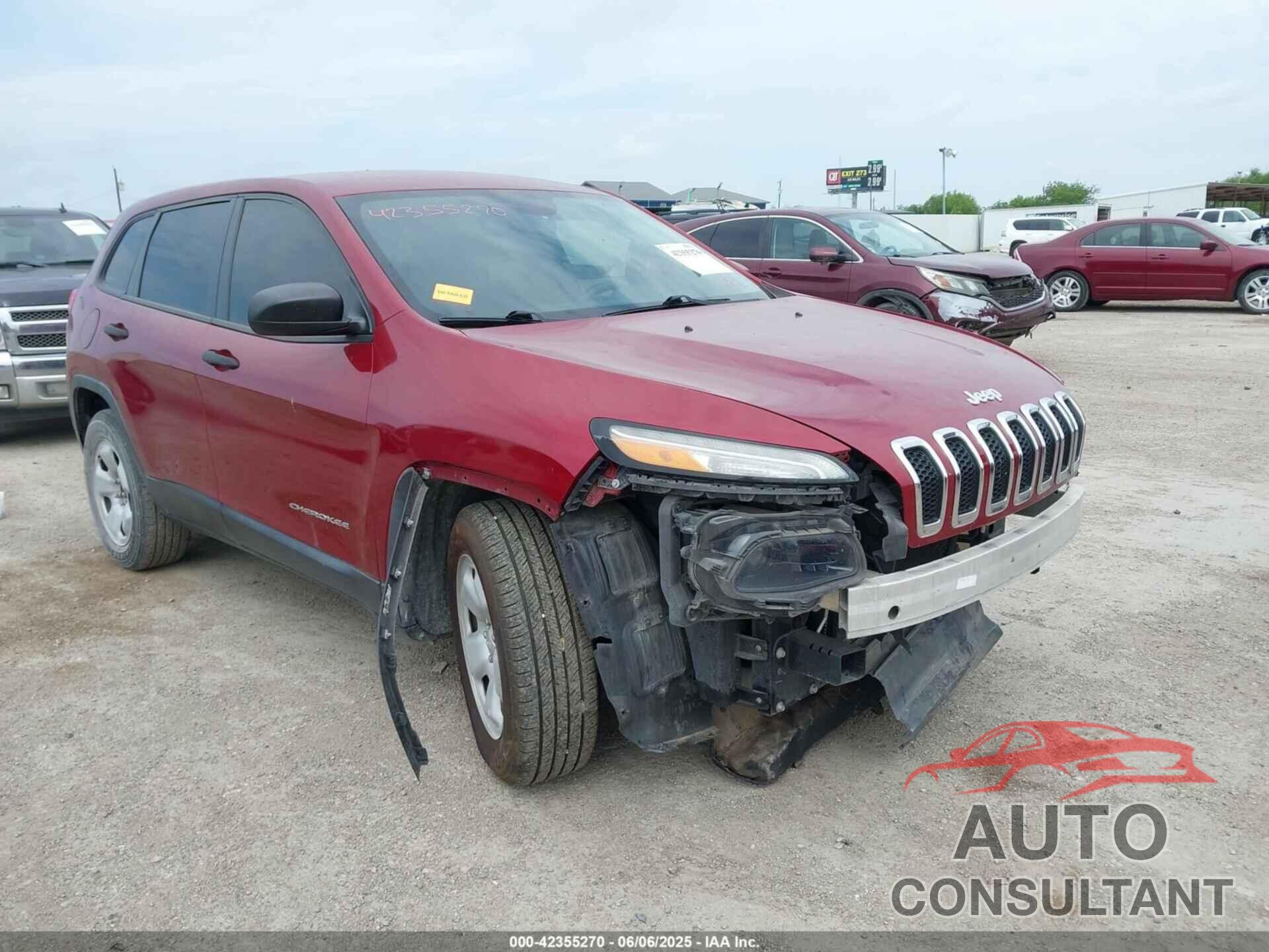 JEEP CHEROKEE 2014 - 1C4PJLAB7EW167389