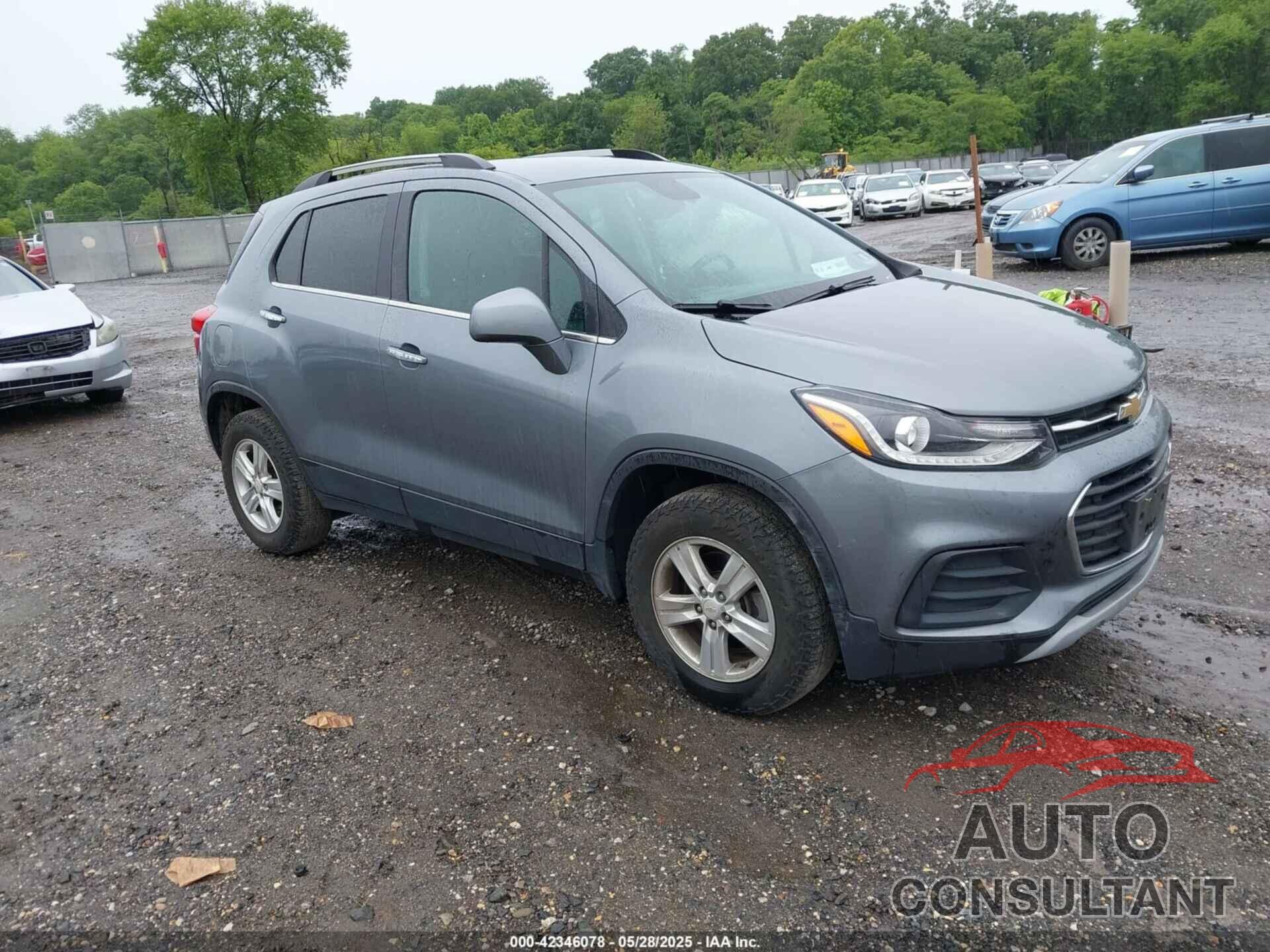 CHEVROLET TRAX 2019 - KL7CJPSB6KB811100