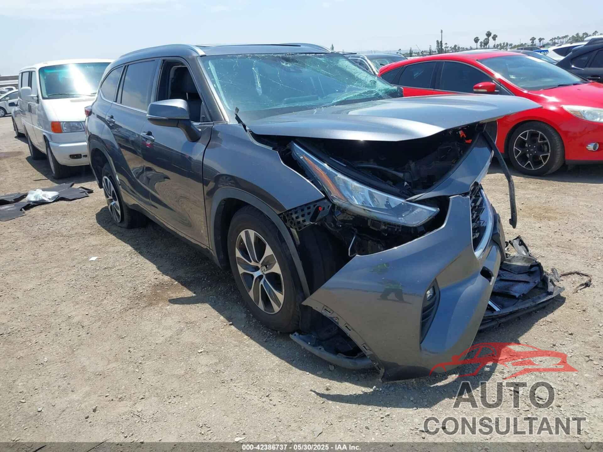 TOYOTA HIGHLANDER 2020 - 5TDHZRAH9LS015924