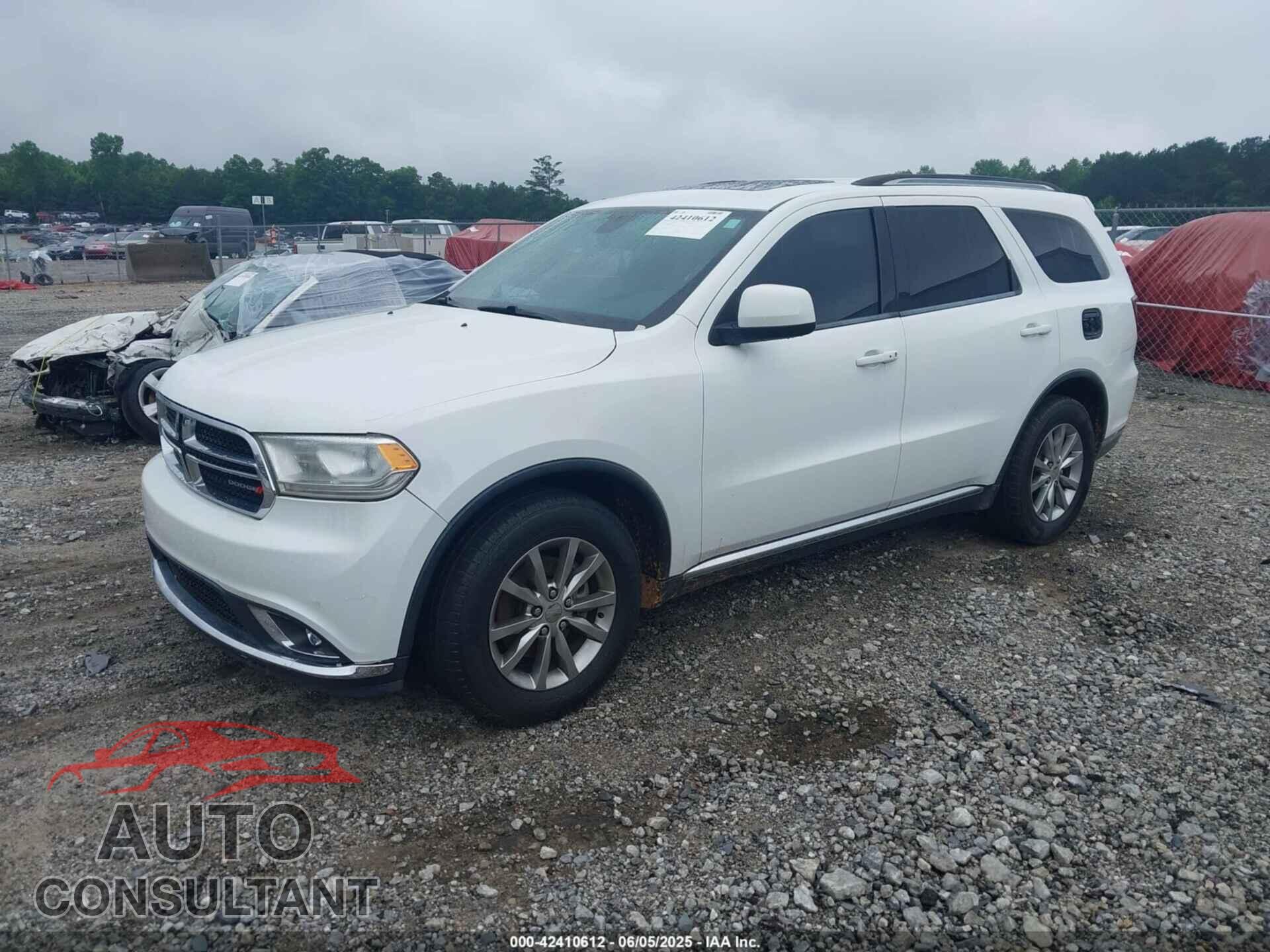 DODGE DURANGO 2016 - 1C4RDHAG2GC330995
