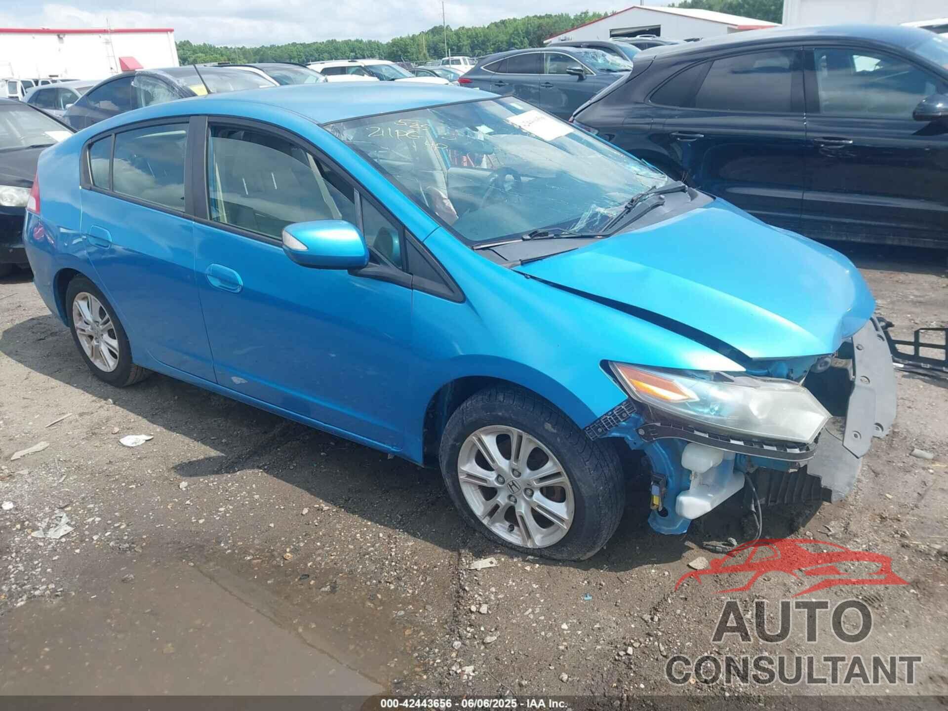 HONDA INSIGHT 2010 - JHMZE2H73AS039062
