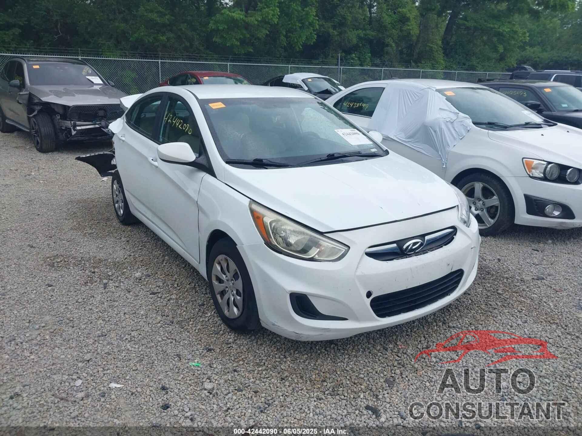 HYUNDAI ACCENT 2016 - KMHCT4AE9GU079687