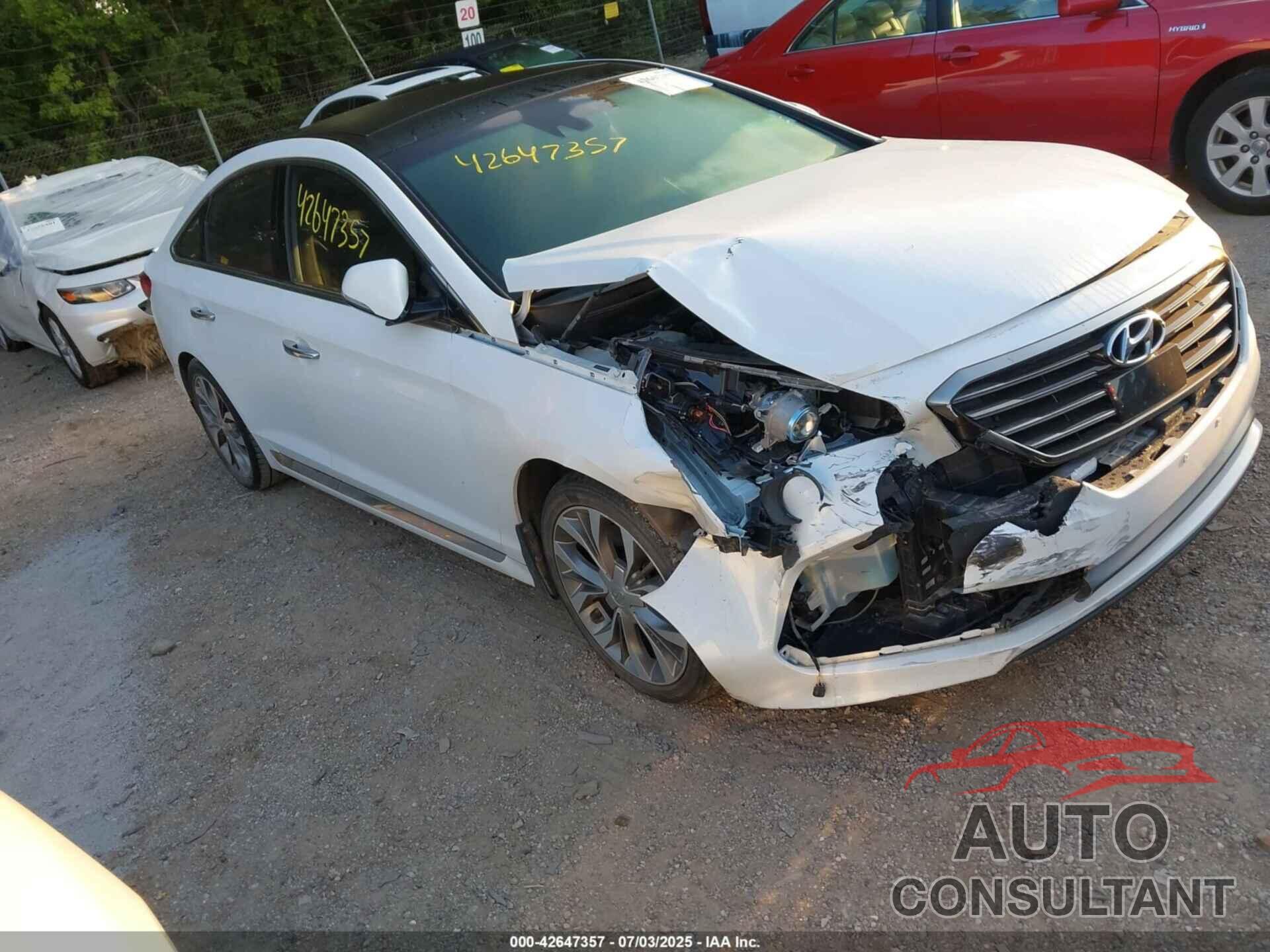 HYUNDAI SONATA 2015 - 5NPE34AB9FH142993