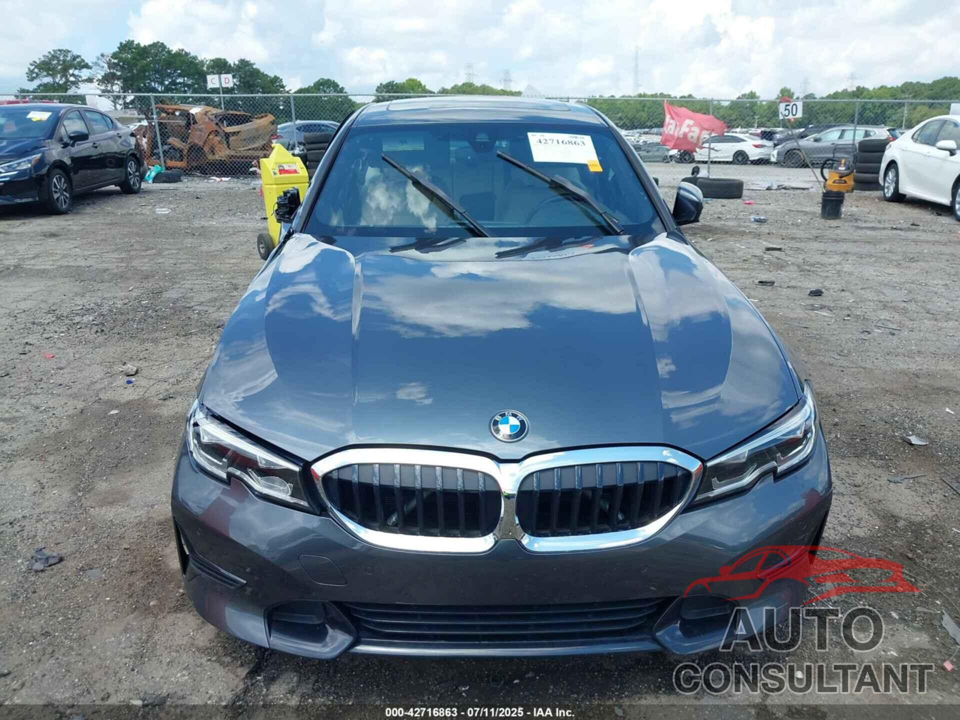 BMW 330I 2019 - WBA5R1C55KAK08328