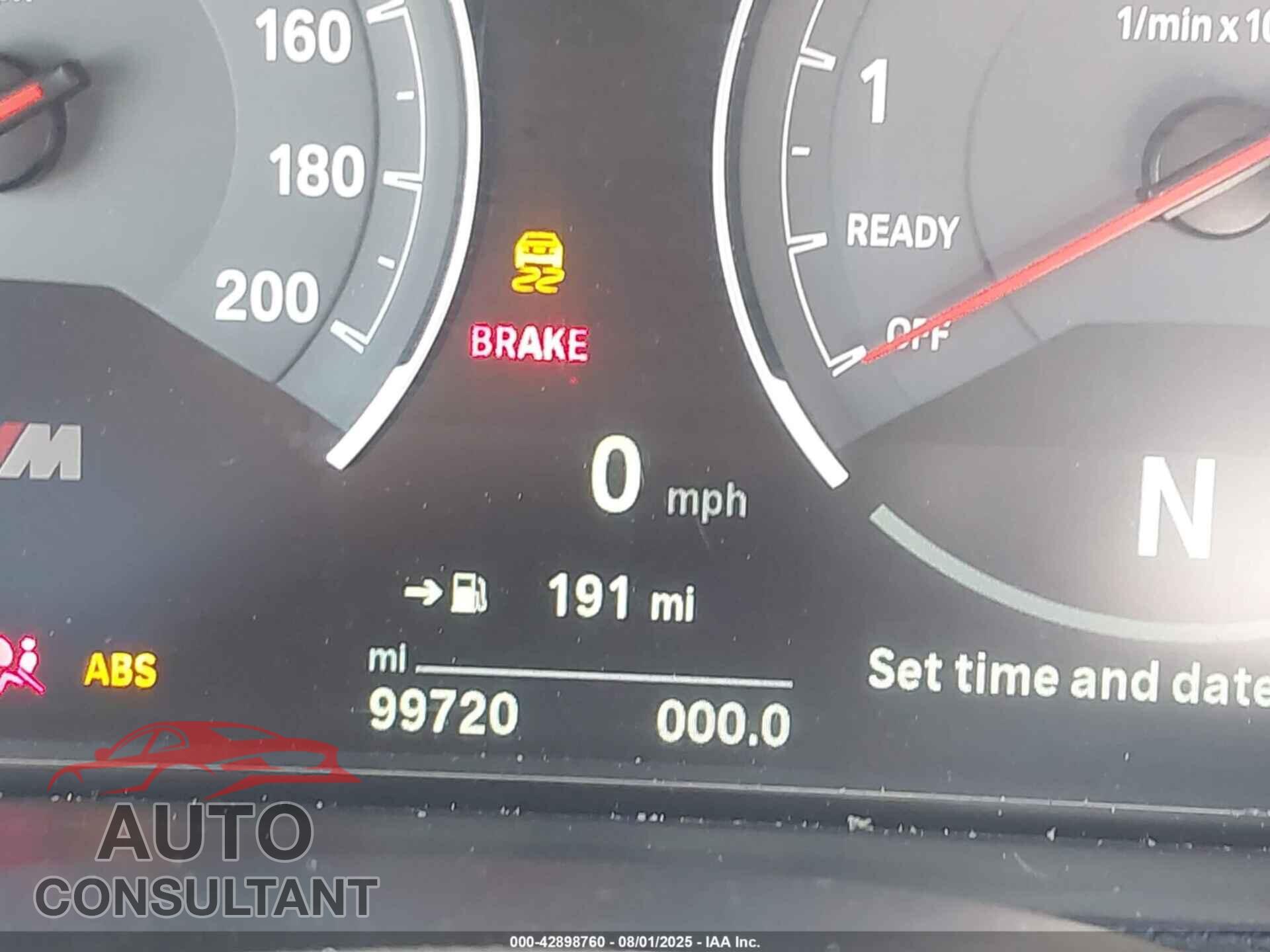 BMW M3 2017 - WBS8M9C50H5G84593