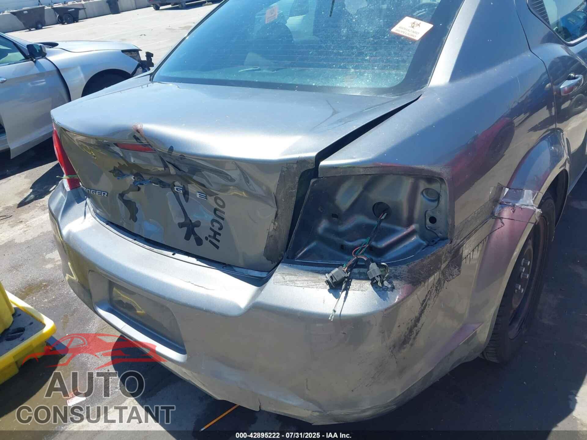 DODGE AVENGER 2013 - 1C3CDZAB4DN610874