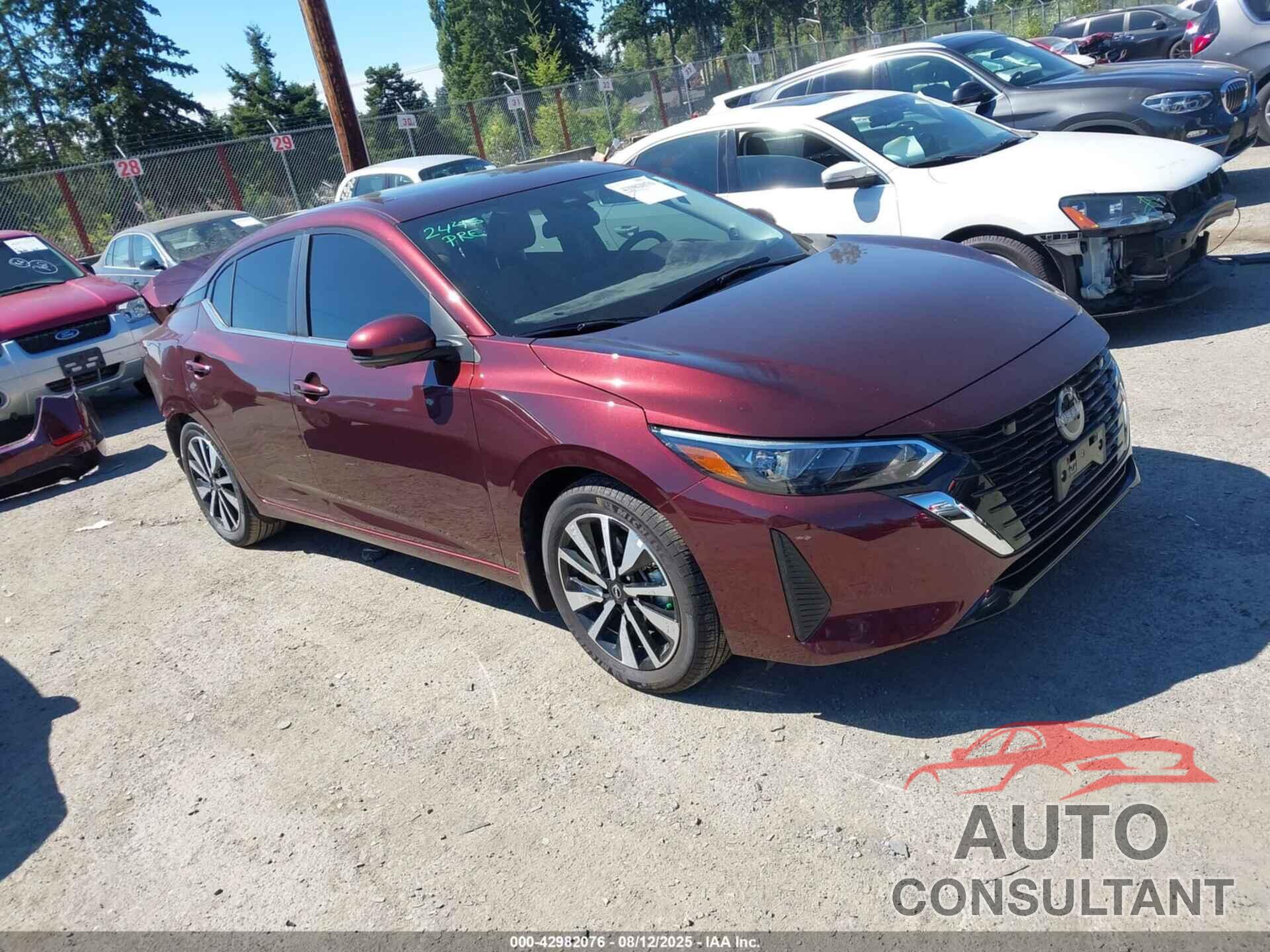 NISSAN SENTRA 2025 - 3N1AB8CV3SY205389