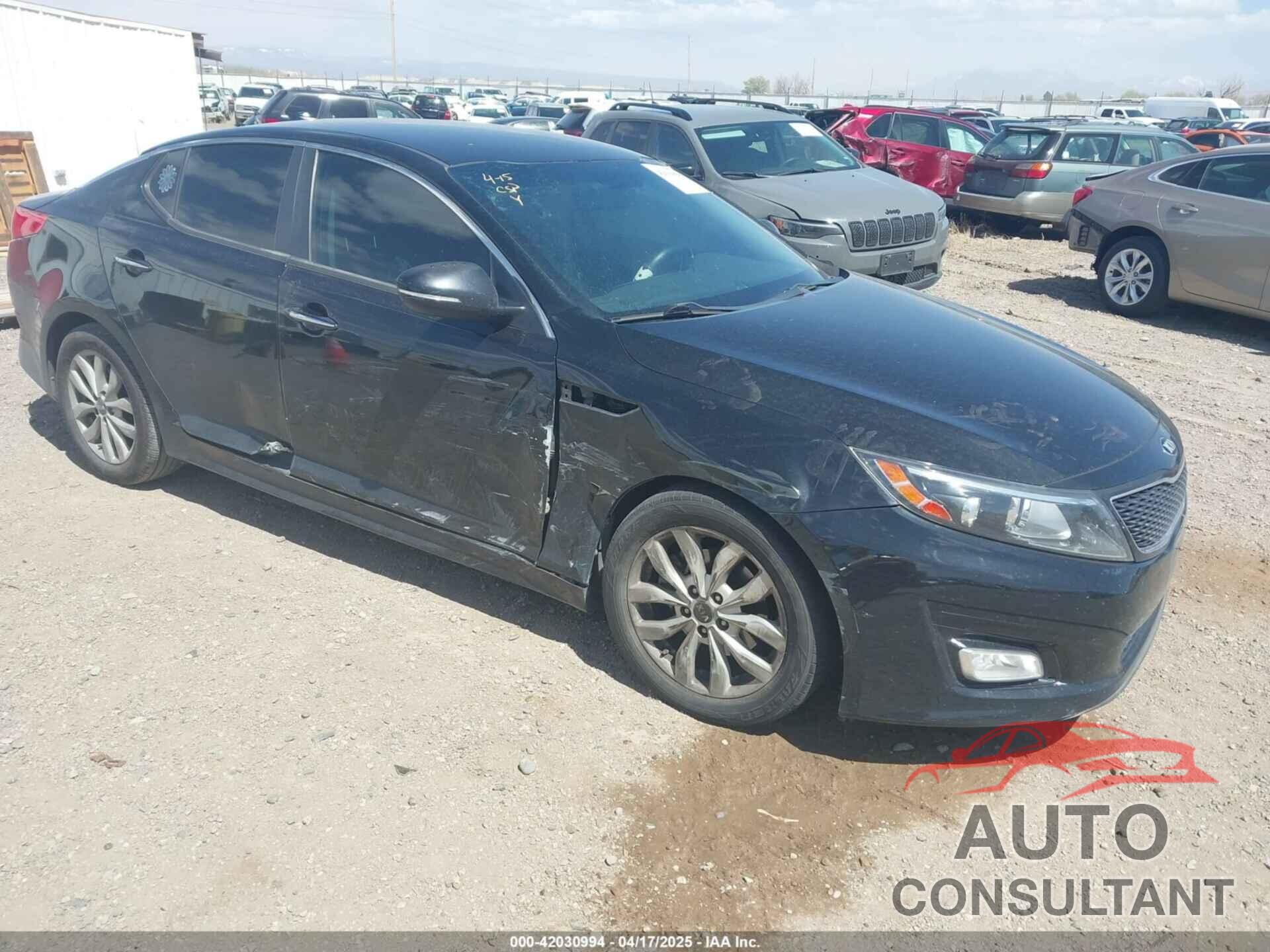 KIA OPTIMA 2015 - KNAGM4A7XF5619493