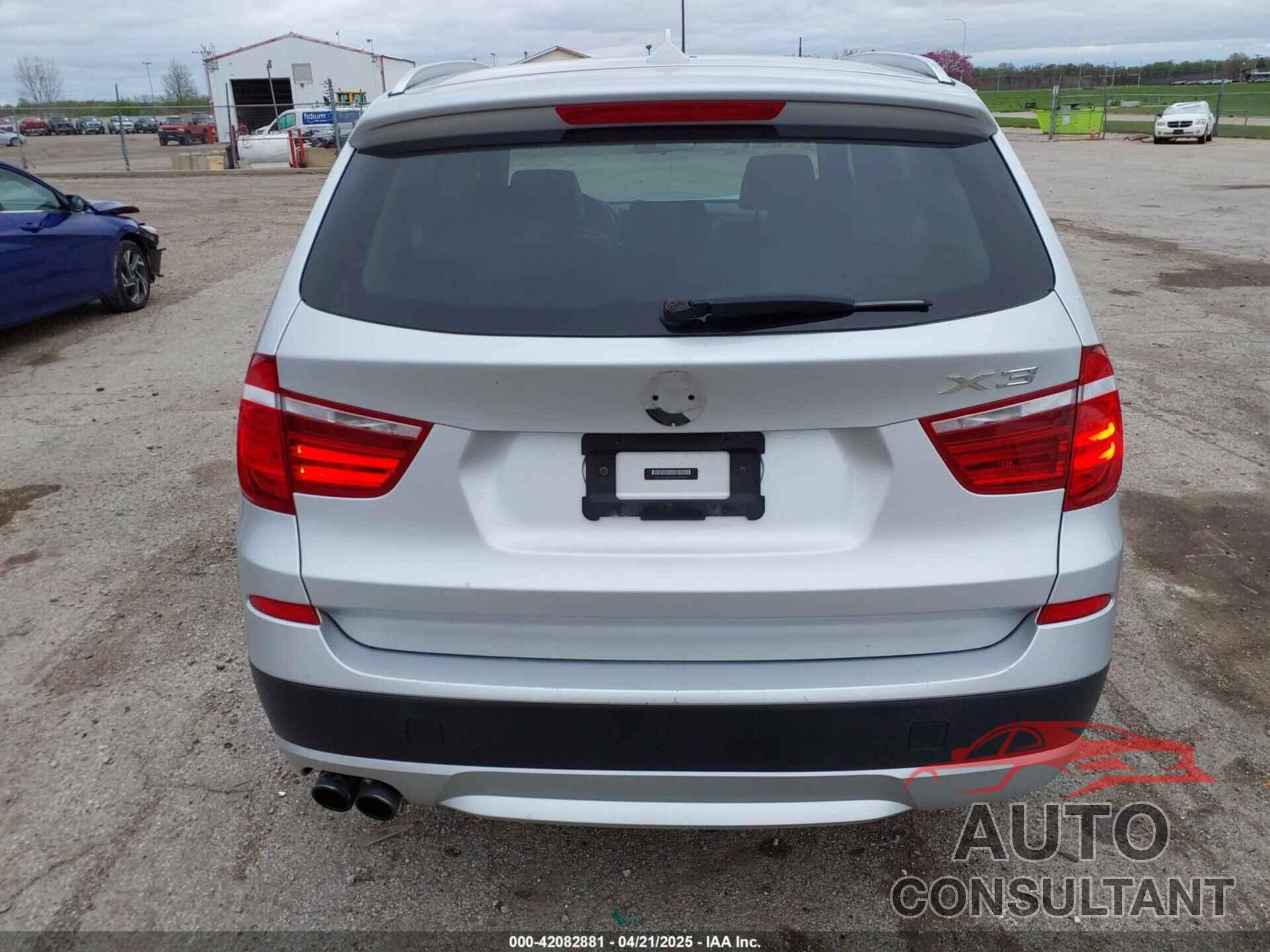 BMW X3 2013 - 5UXWX9C52D0A30786