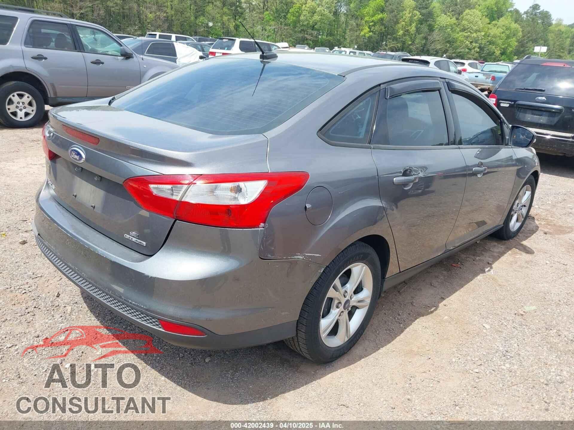 FORD FOCUS 2013 - 1FADP3F22DL178302