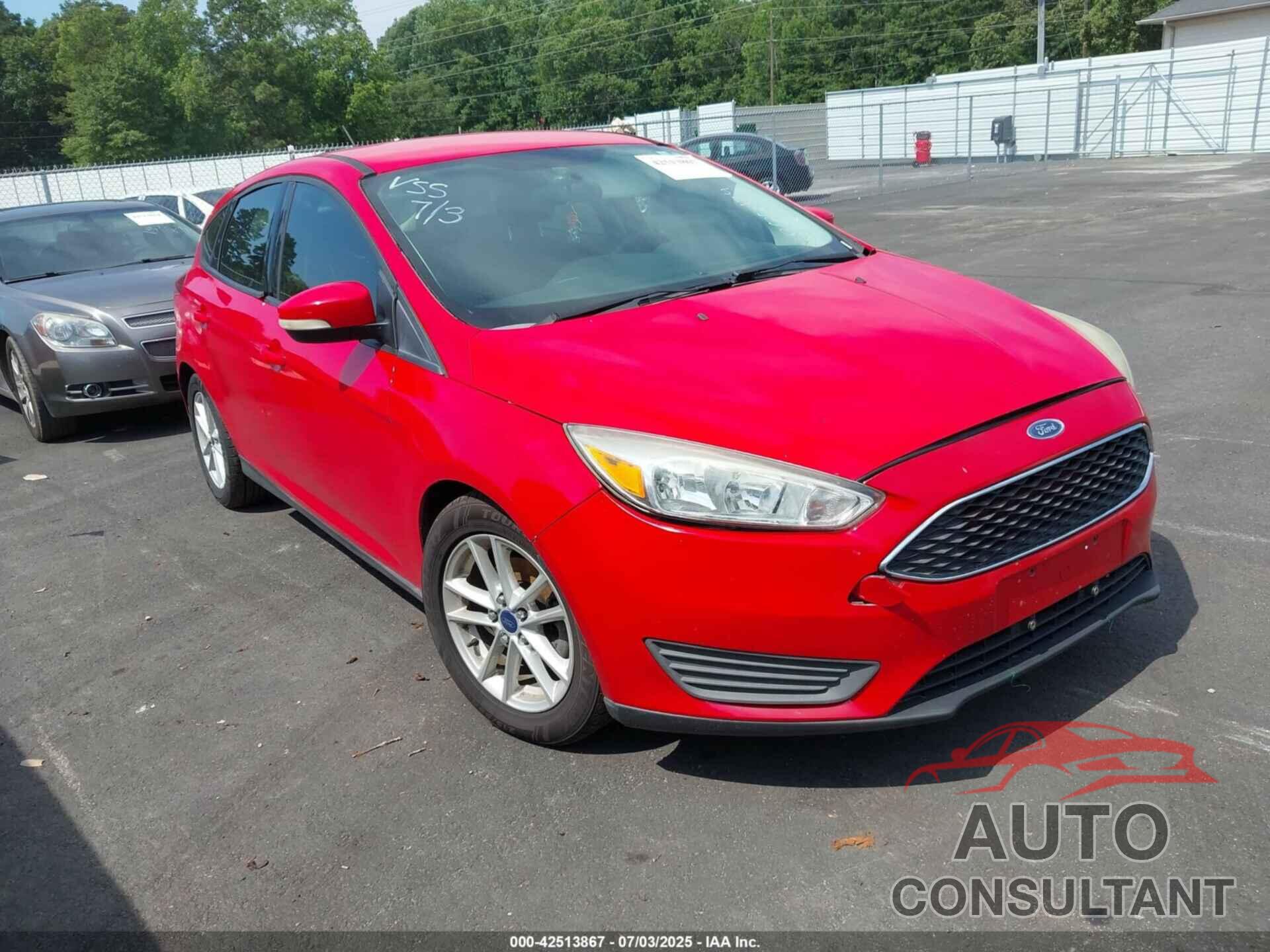 FORD FOCUS 2015 - 1FADP3K26FL286124