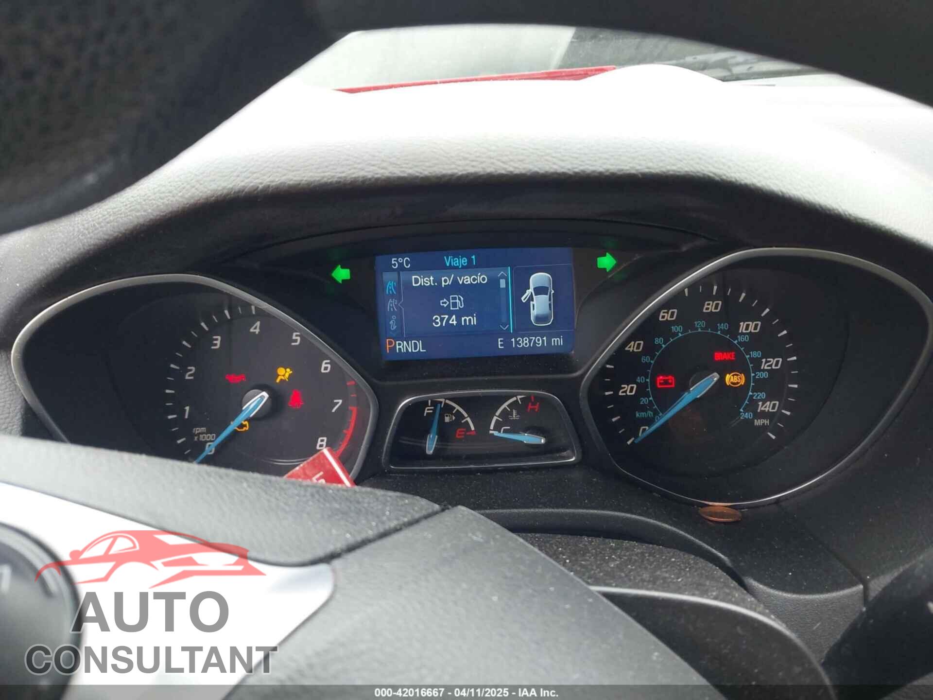 FORD FOCUS 2014 - 1FADP3F21EL439520