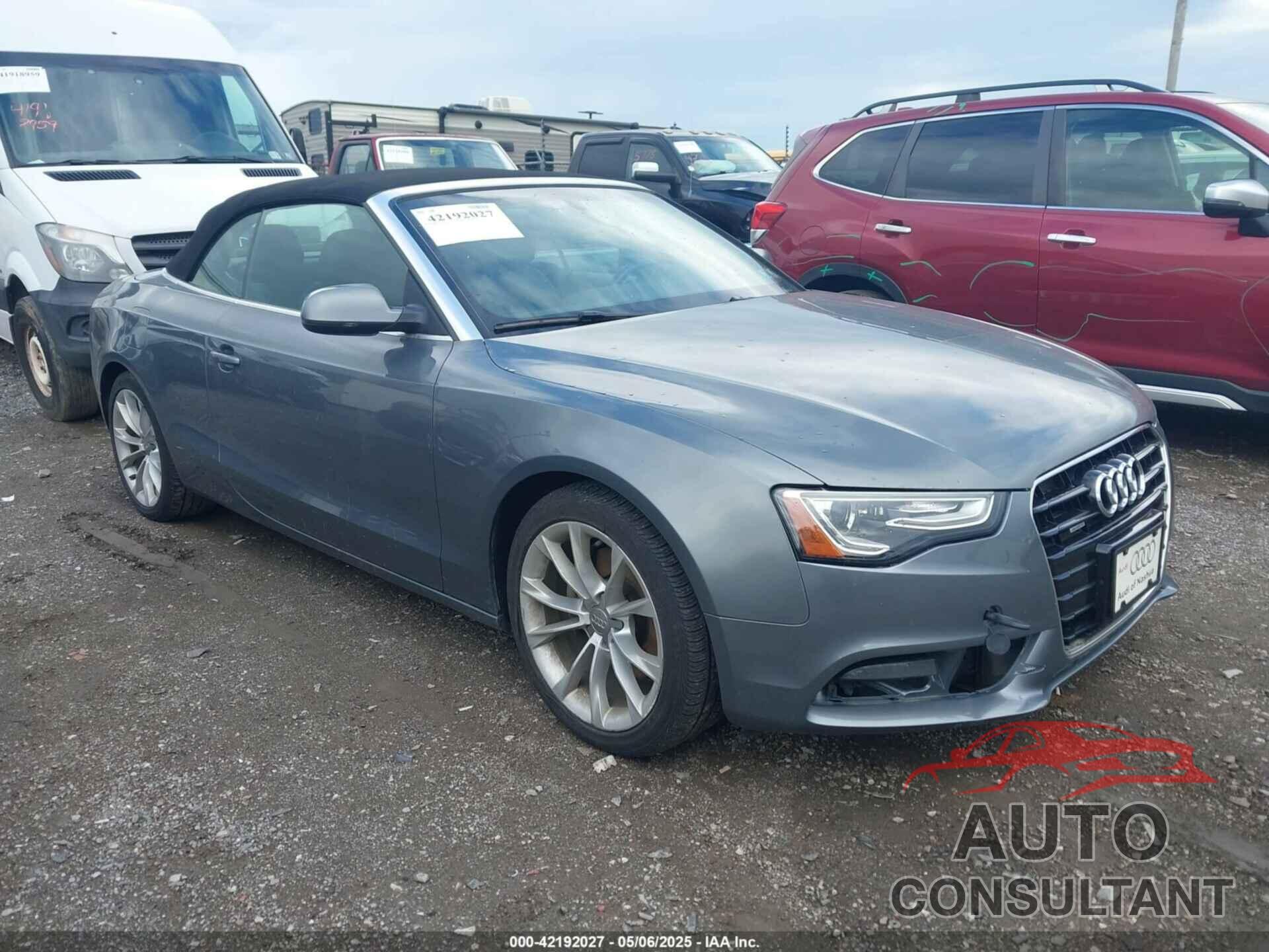 AUDI A5 2013 - WAUVFAFH3DN001222