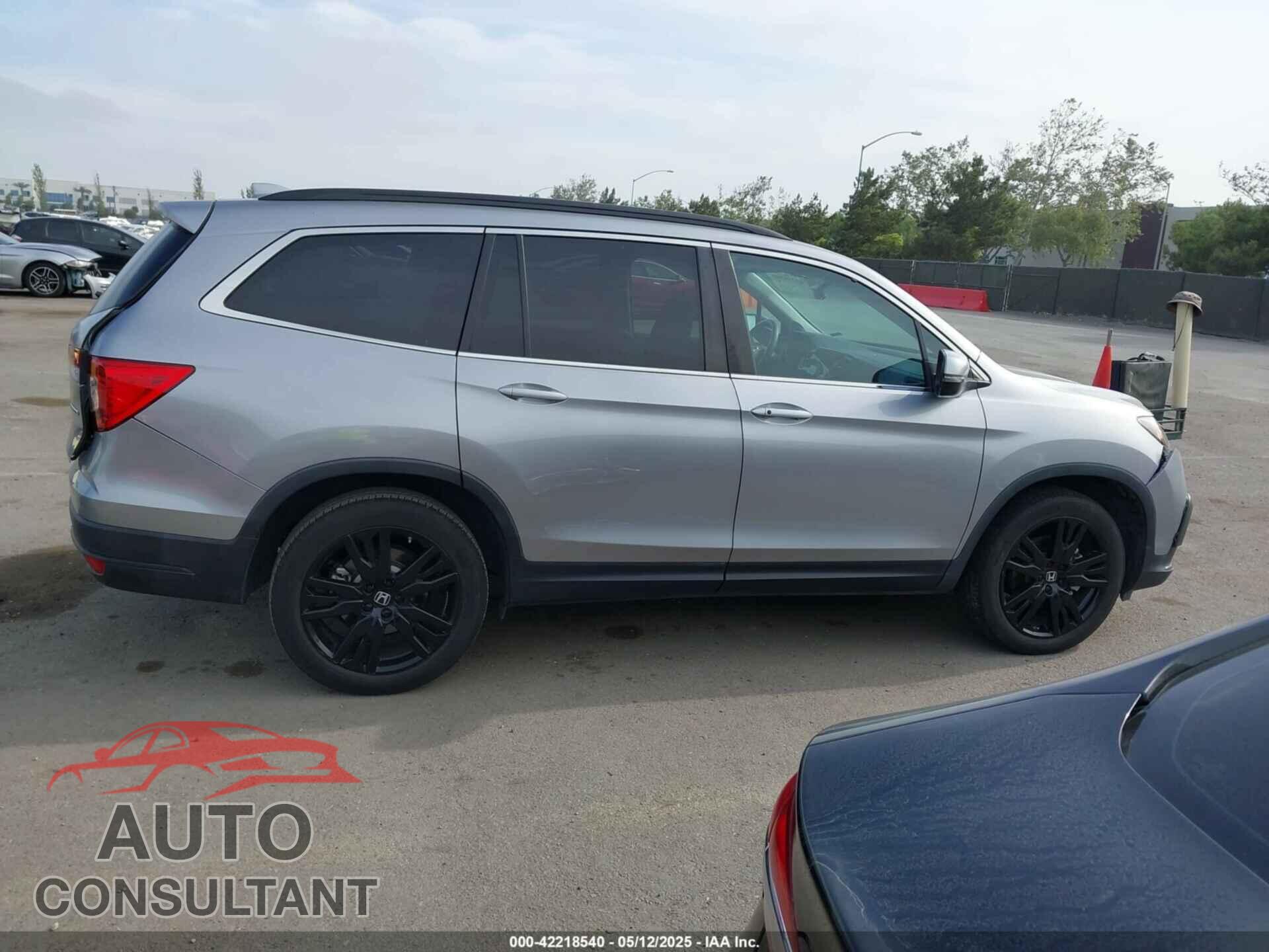 HONDA PILOT 2021 - 5FNYF5H26MB045164