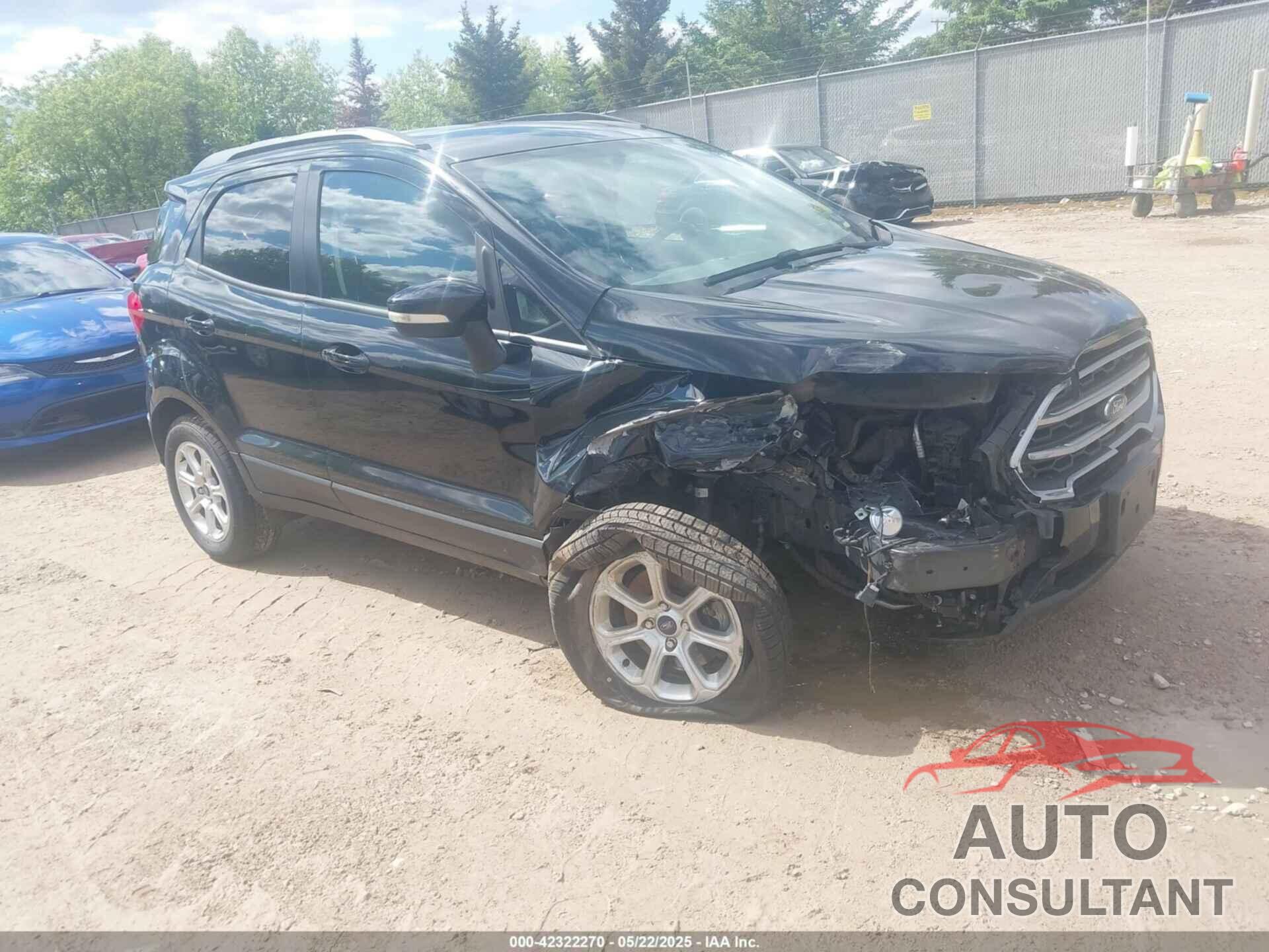 FORD ECOSPORT 2018 - MAJ3P1TE2JC197457