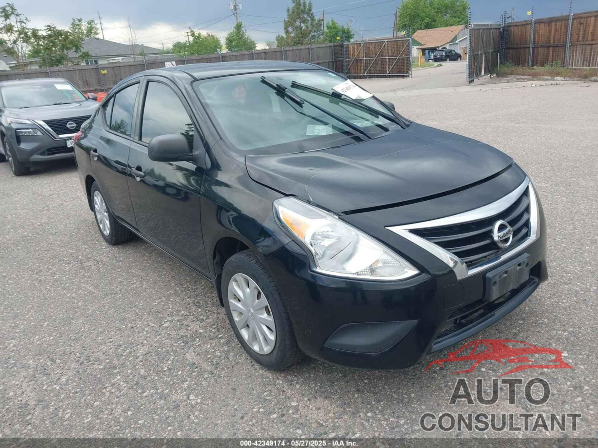 NISSAN VERSA 2015 - 3N1CN7AP9FL842661