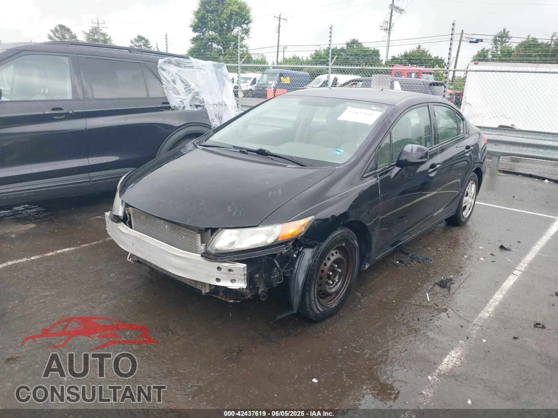 HONDA CIVIC 2012 - 19XFB2F52CE109834
