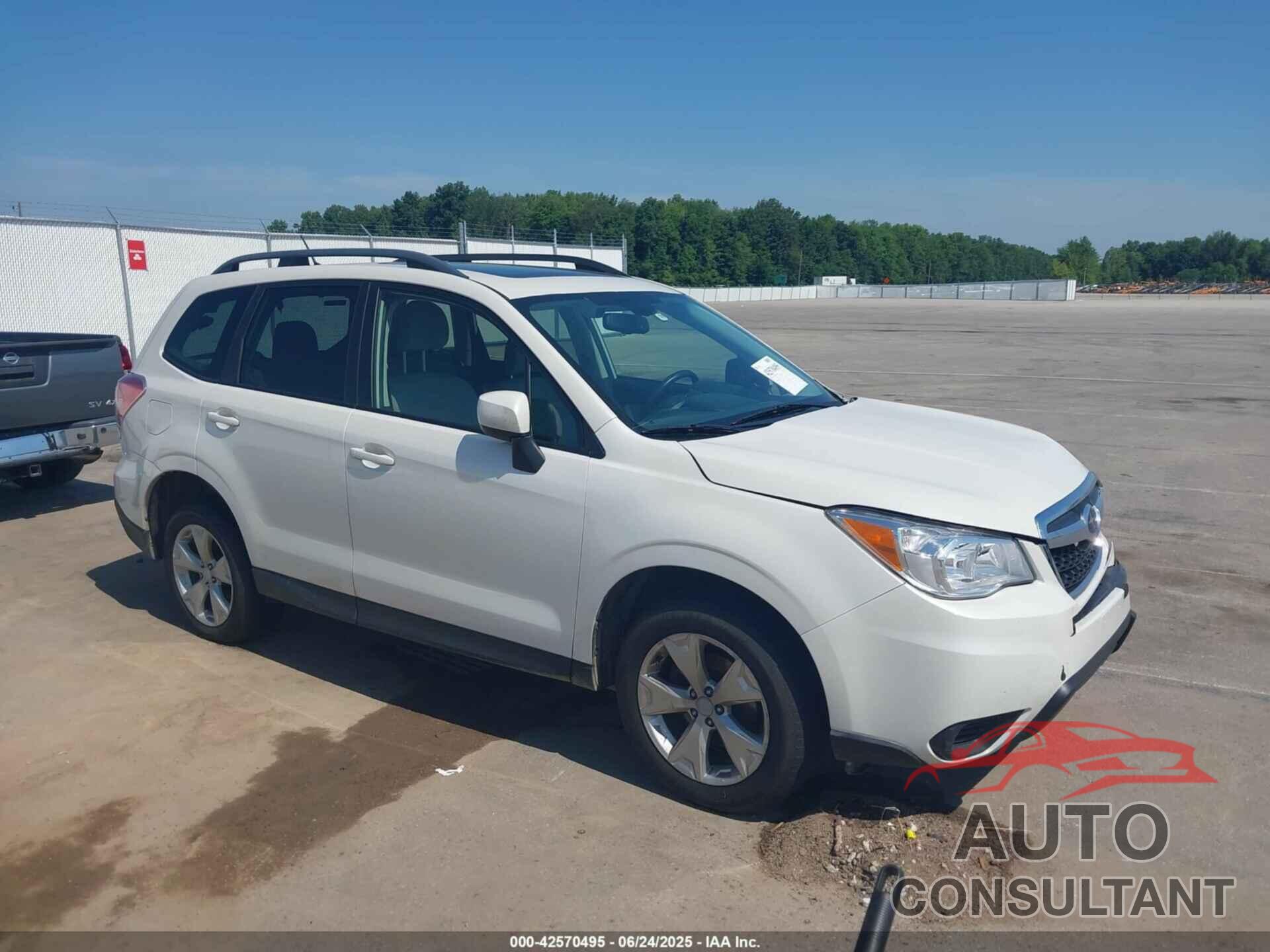 SUBARU FORESTER 2015 - JF2SJAFC8FH560552