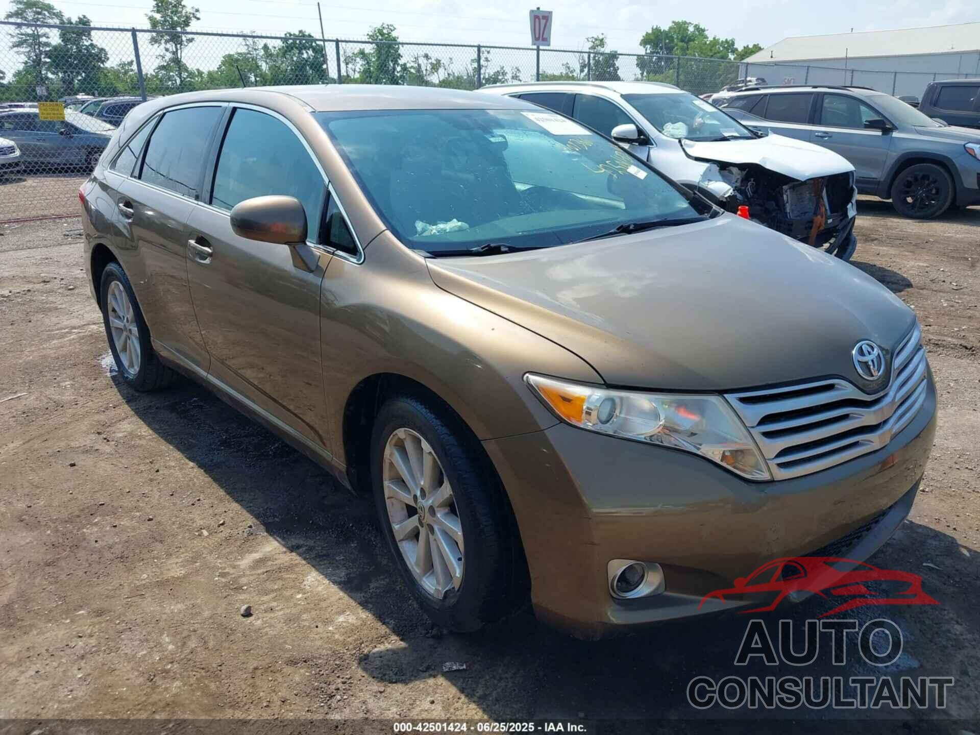 TOYOTA VENZA 2009 - 4T3ZE11A19U002399