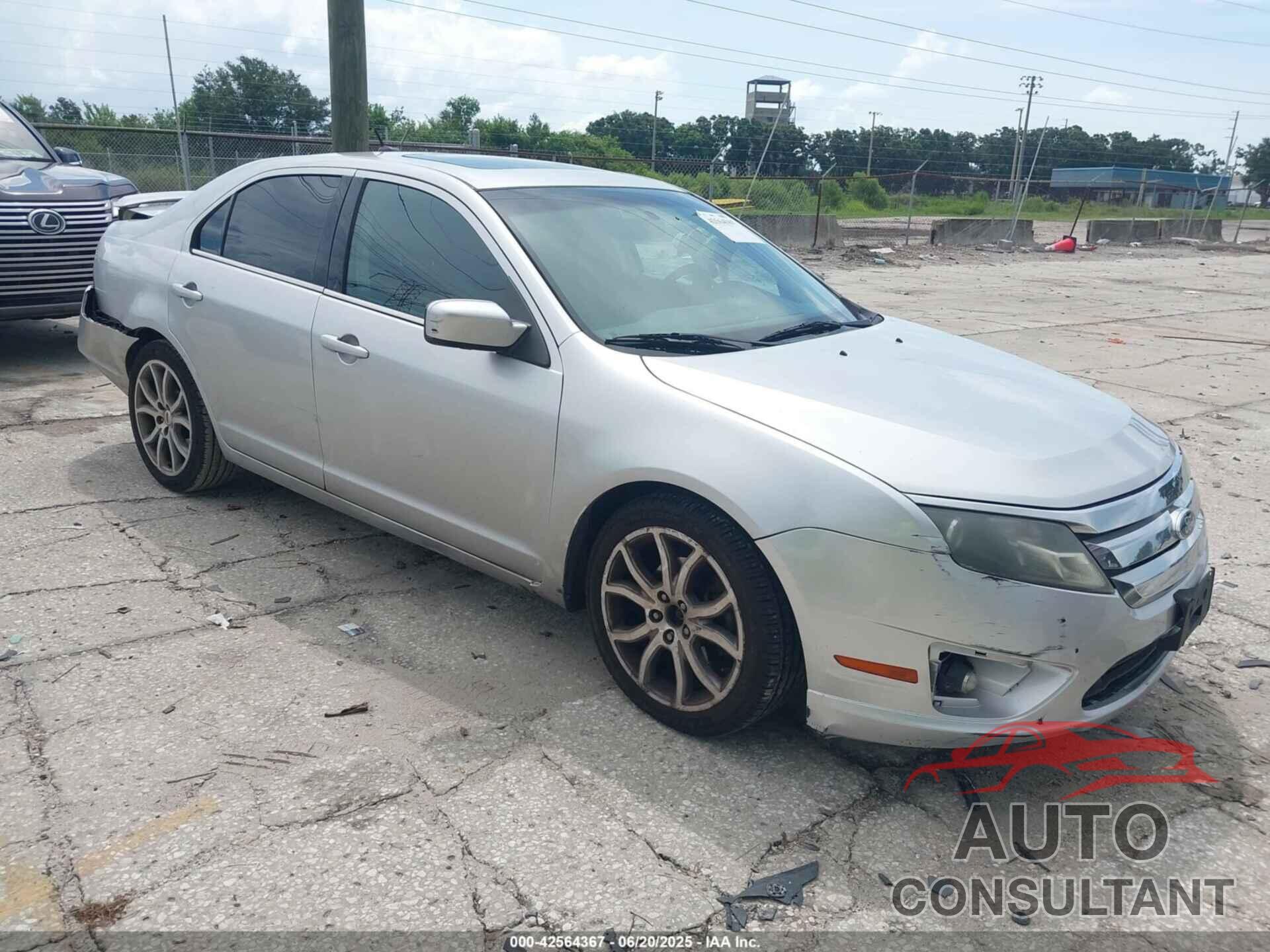 FORD FUSION 2012 - 3FAHP0JA9CR377894