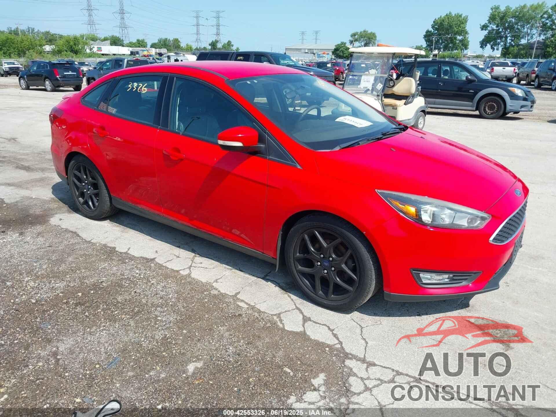 FORD FOCUS 2016 - 1FADP3F23GL222764