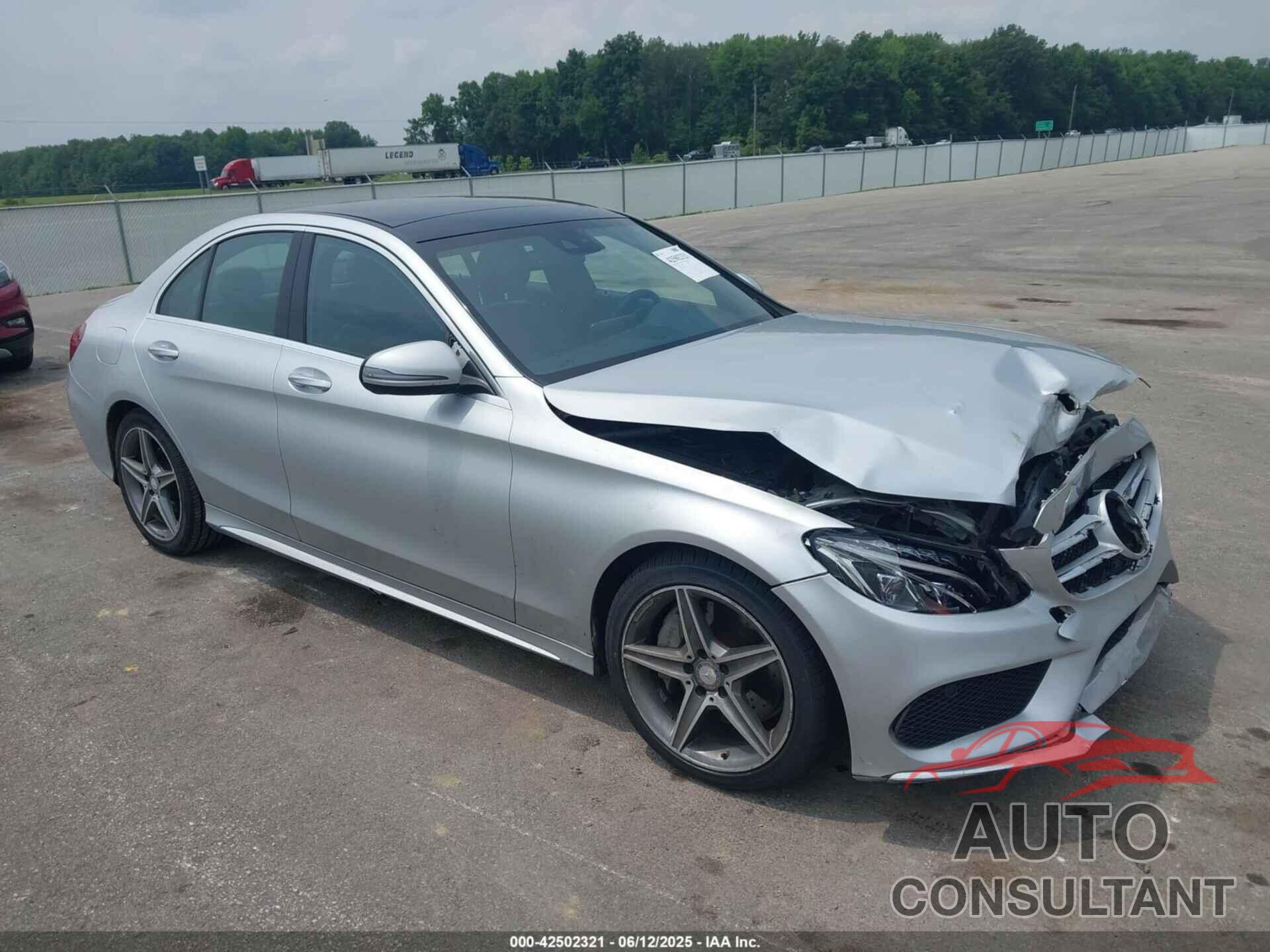 MERCEDES-BENZ C 300 2016 - 55SWF4KB4GU160102