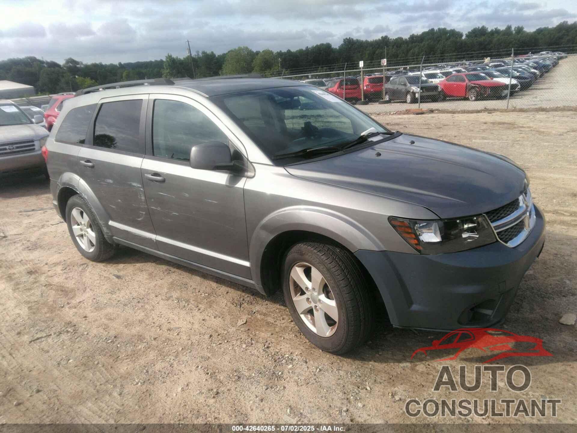 DODGE JOURNEY 2012 - 3C4PDCBG9CT153241