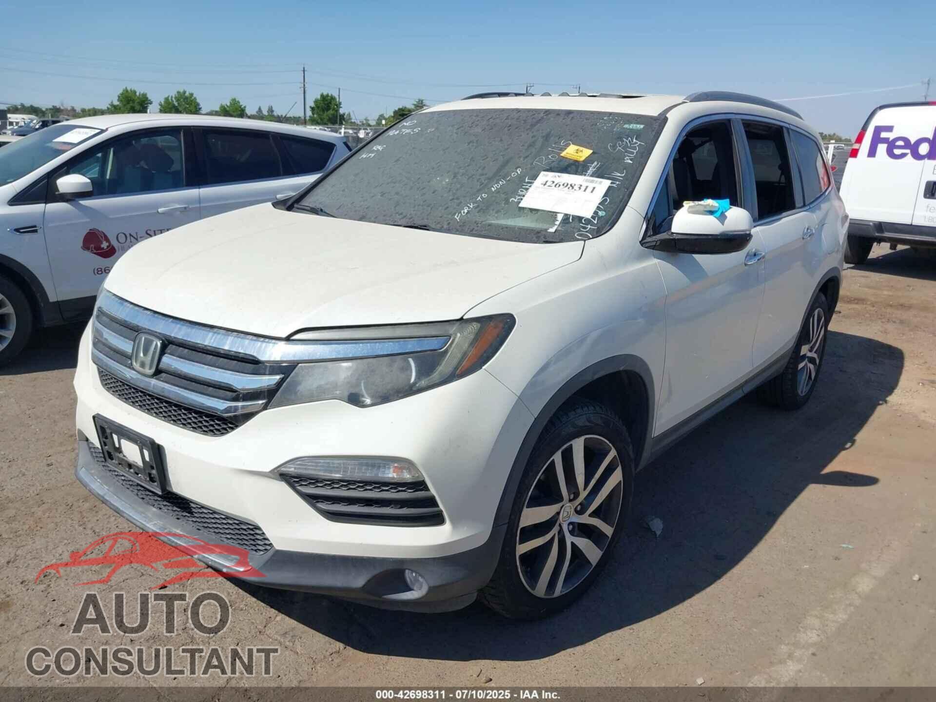HONDA PILOT 2018 - 5FNYF6H96JB042005
