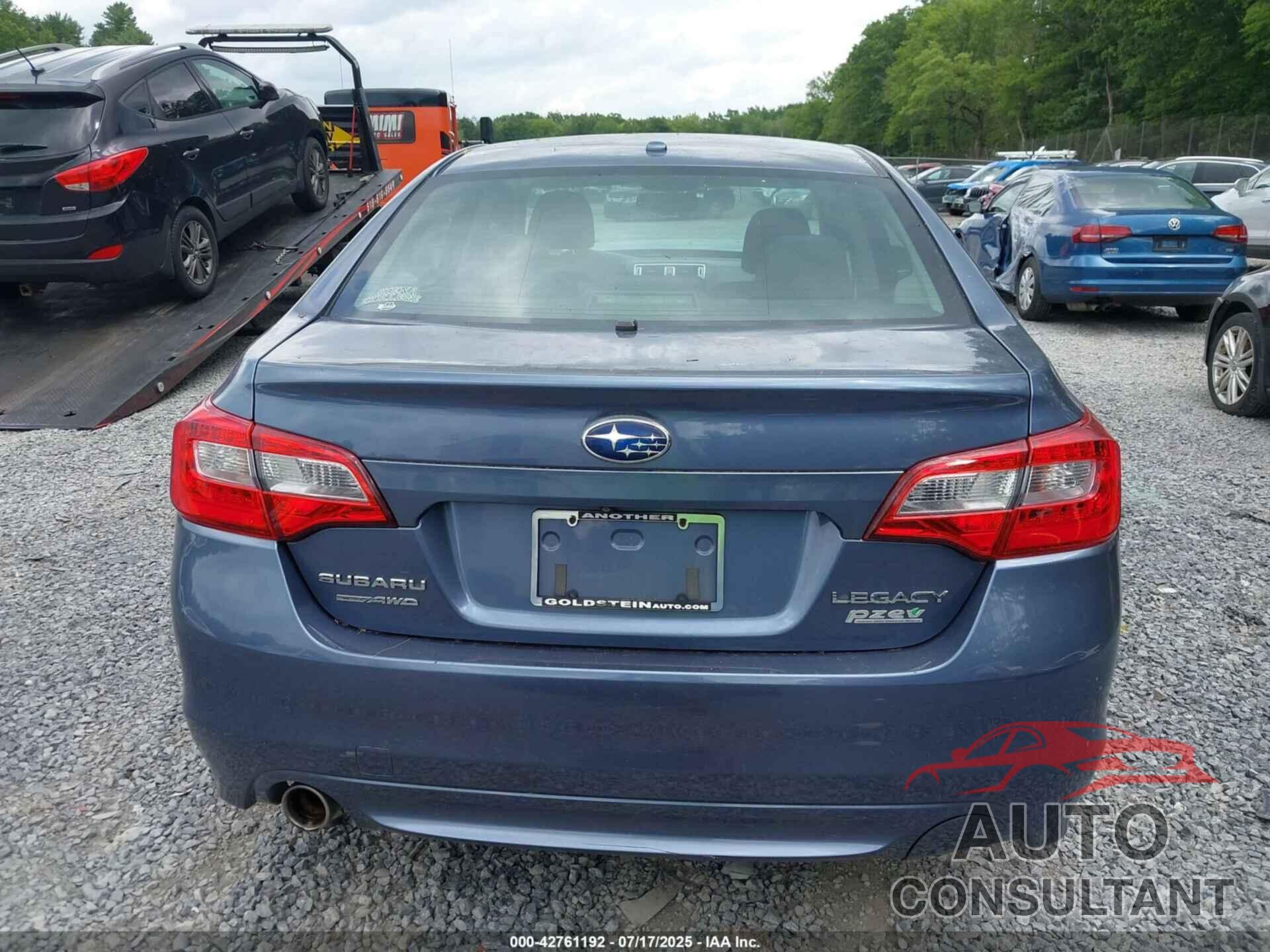 SUBARU LEGACY 2015 - 4S3BNAC60F3030414