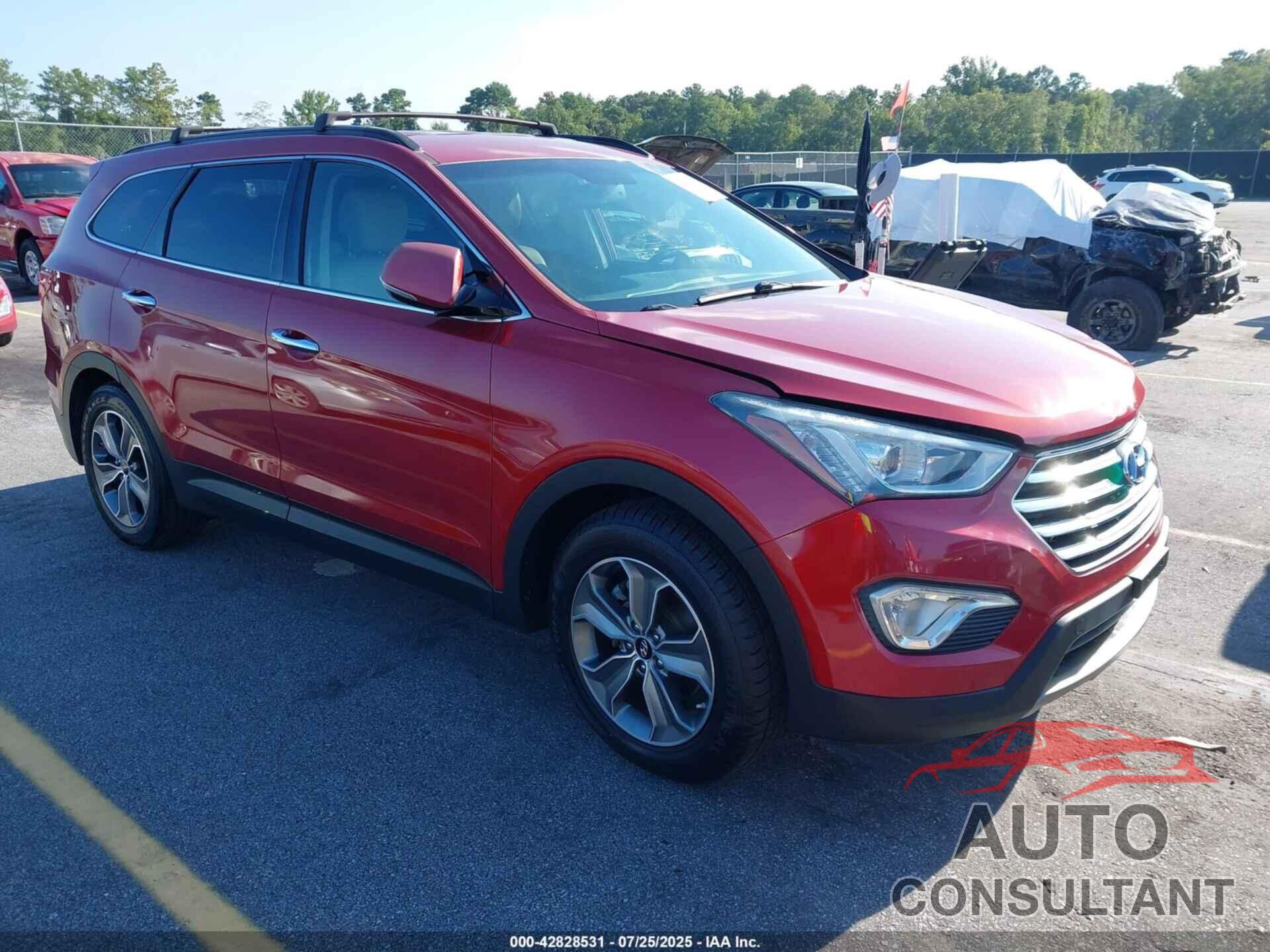 HYUNDAI SANTA FE 2013 - KM8SN4HF5DU018420