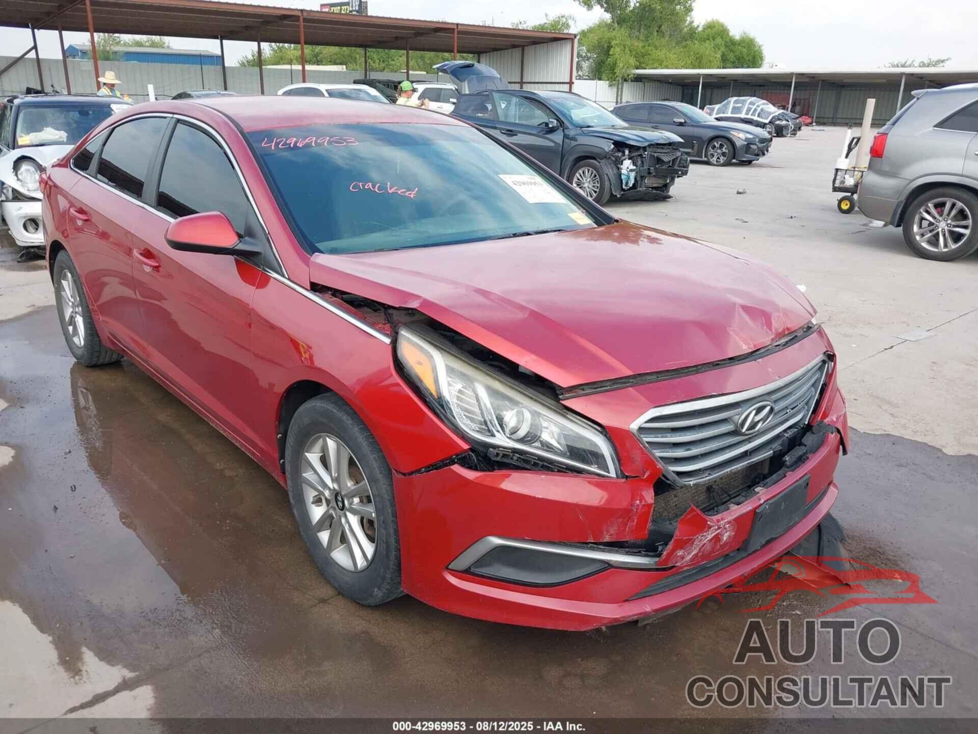 HYUNDAI SONATA 2017 - 5NPE24AF7HH504747