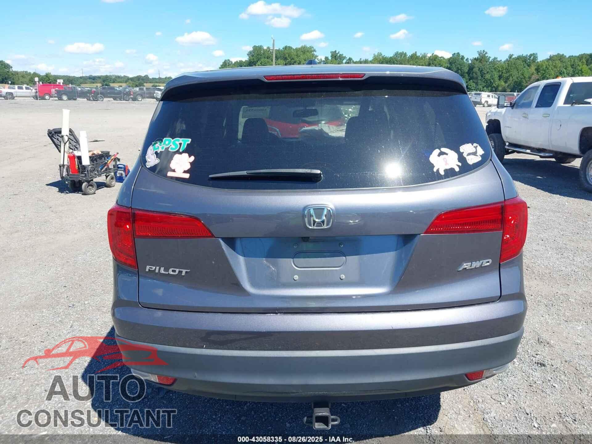 HONDA PILOT 2018 - 5FNYF6H54JB063769