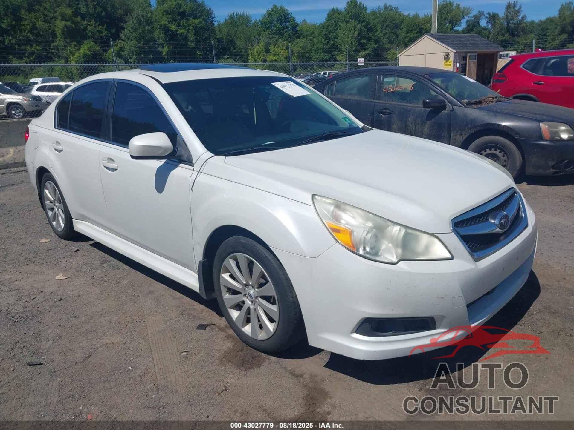 SUBARU LEGACY 2012 - 4S3BMDL60C2024294