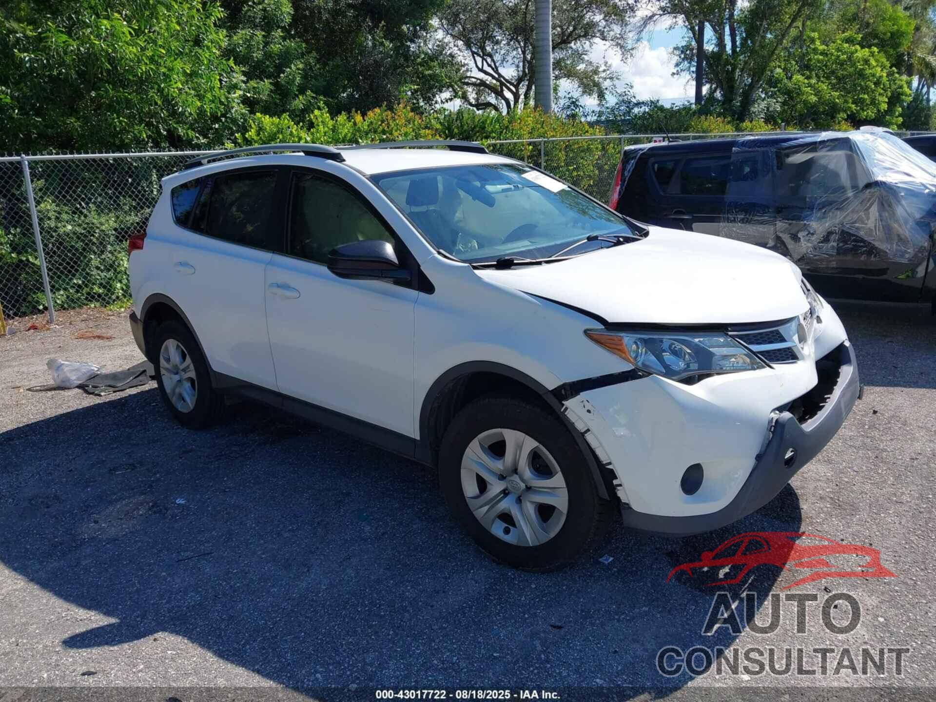TOYOTA RAV4 2015 - JTMZFREV1FD047344
