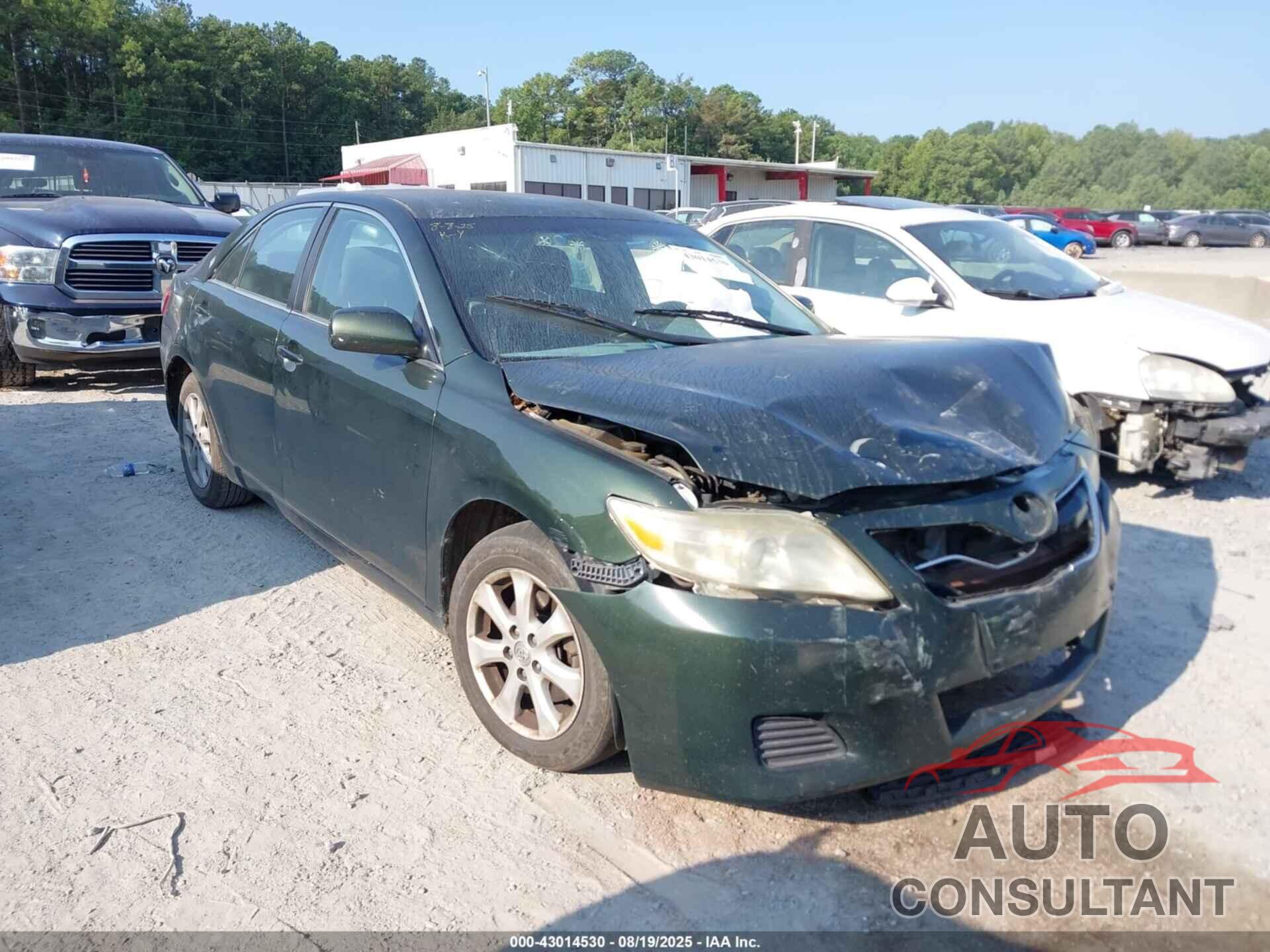 TOYOTA CAMRY 2010 - 4T1BF3EK2AU526803