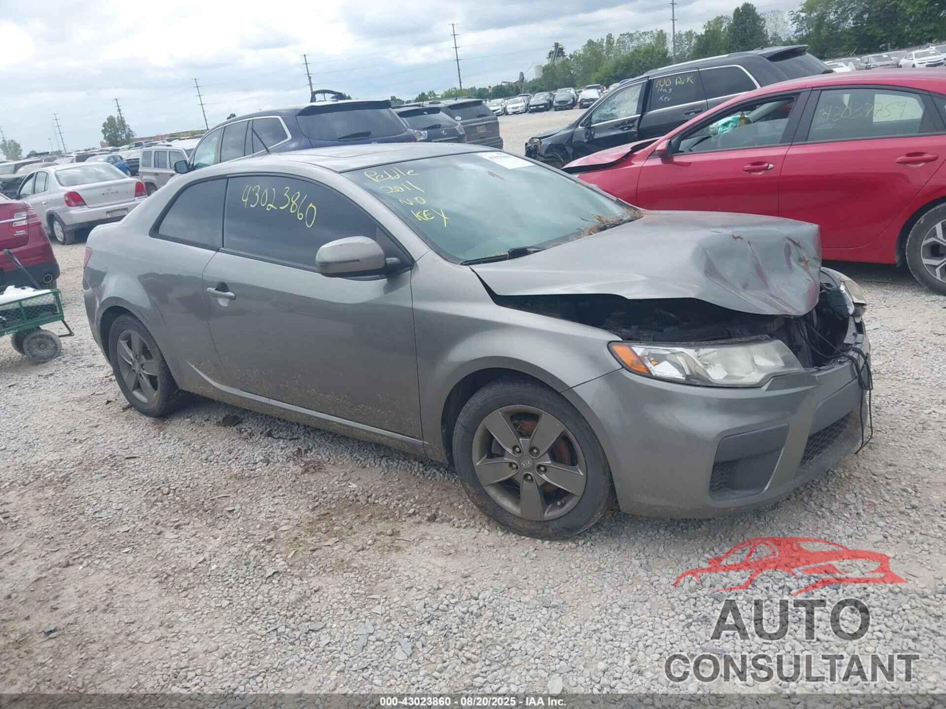 KIA FORTE KOUP 2011 - KNAFU6A21B5390854