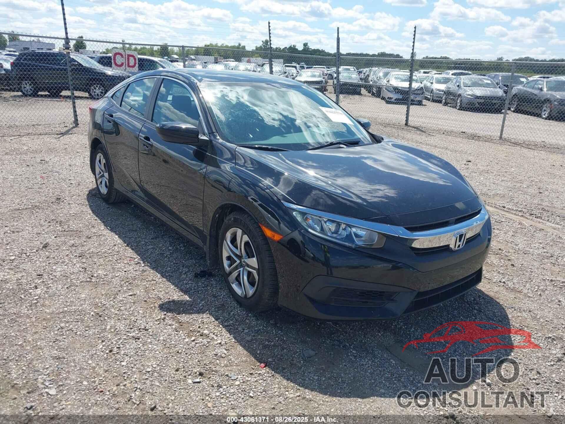 HONDA CIVIC 2017 - 19XFC2F58HE000802