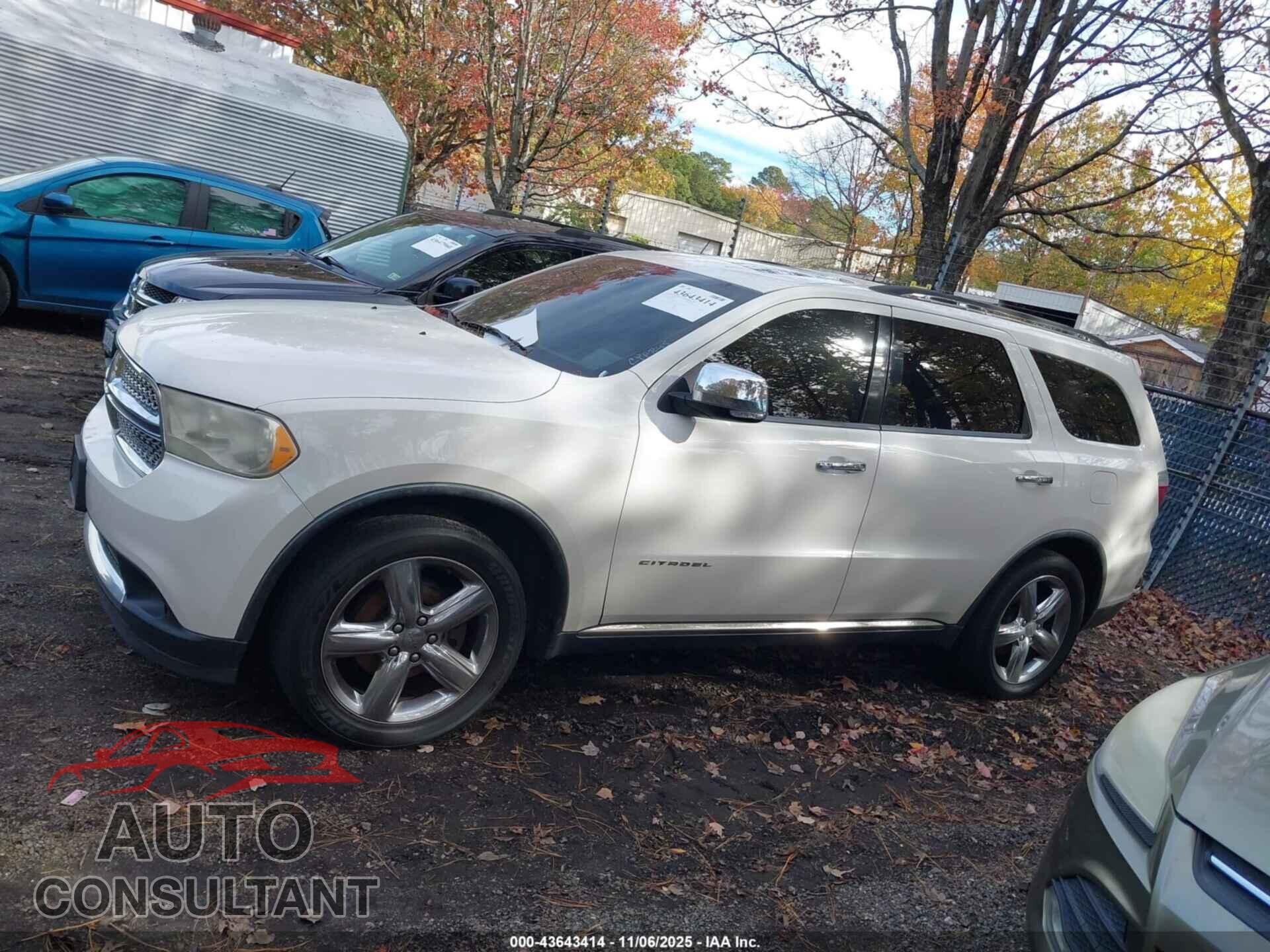 DODGE DURANGO 2012 - 1C4SDJET2CC112601