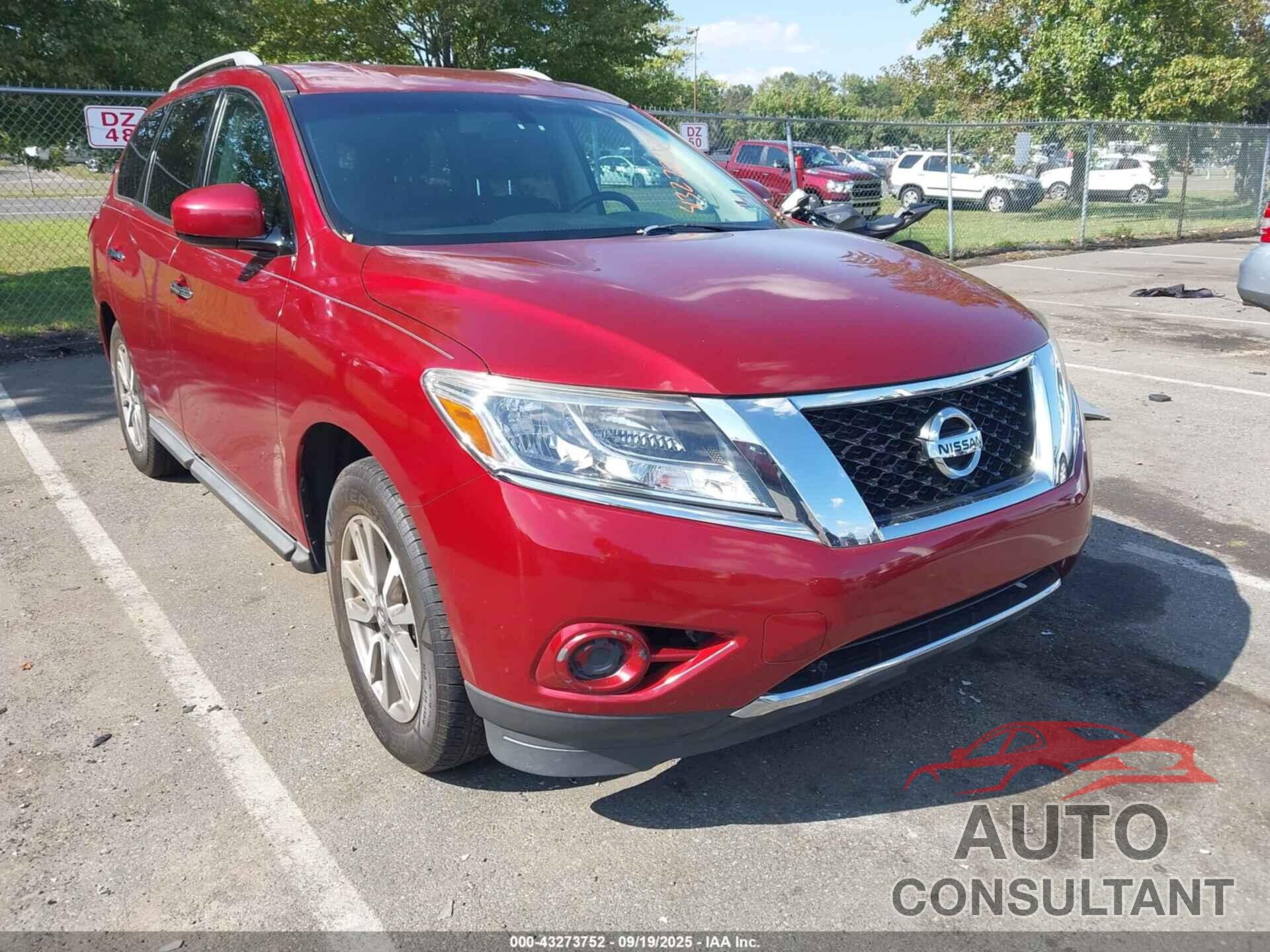 NISSAN PATHFINDER 2013 - 5N1AR2MM8DC624809