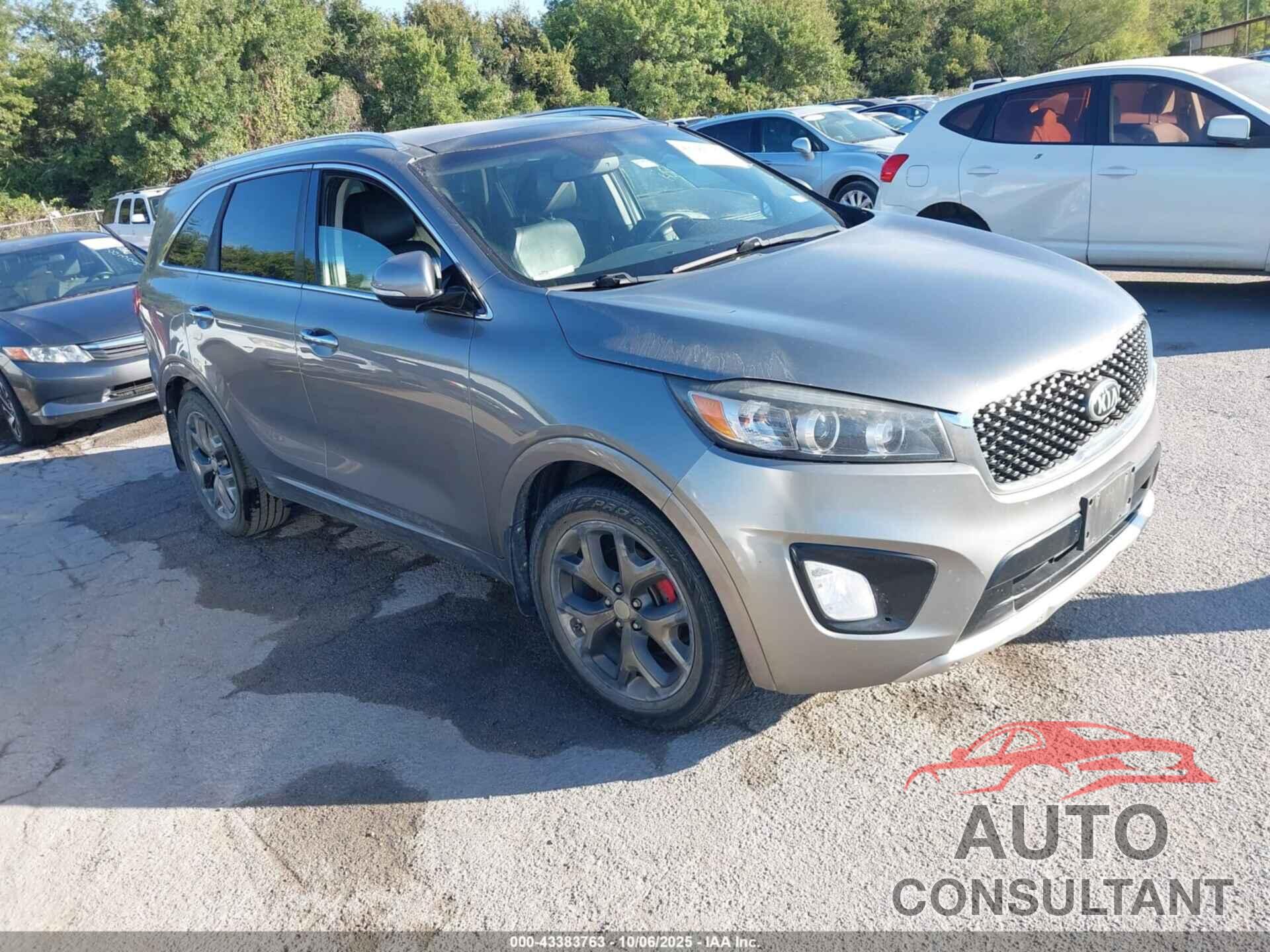 KIA SORENTO 2016 - 5XYPK4A55GG164360