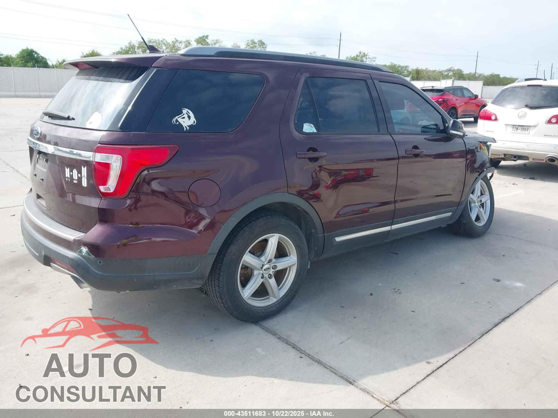 FORD EXPLORER 2018 - 1FM5K7D83JGB30075