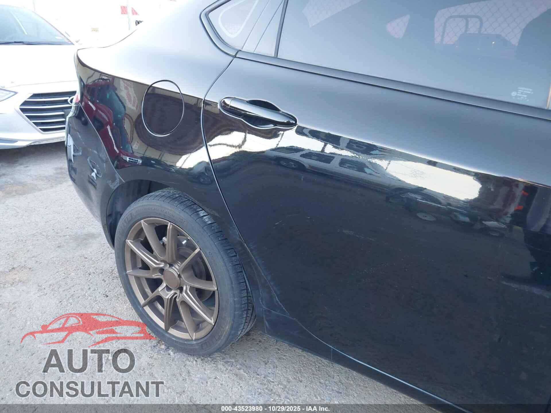 DODGE DART 2015 - 1C3CDFBBXFD150237