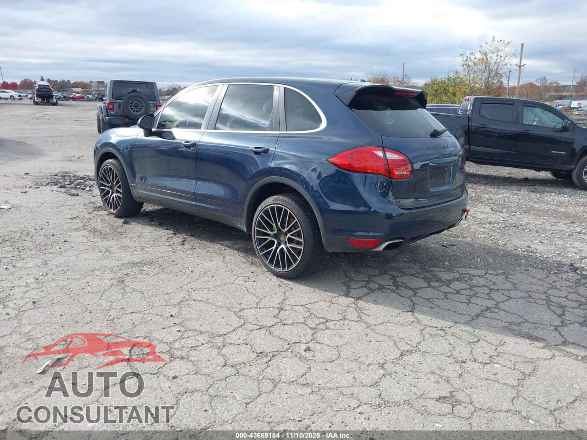 PORSCHE CAYENNE 2011 - WP1AB2A23BLA42737