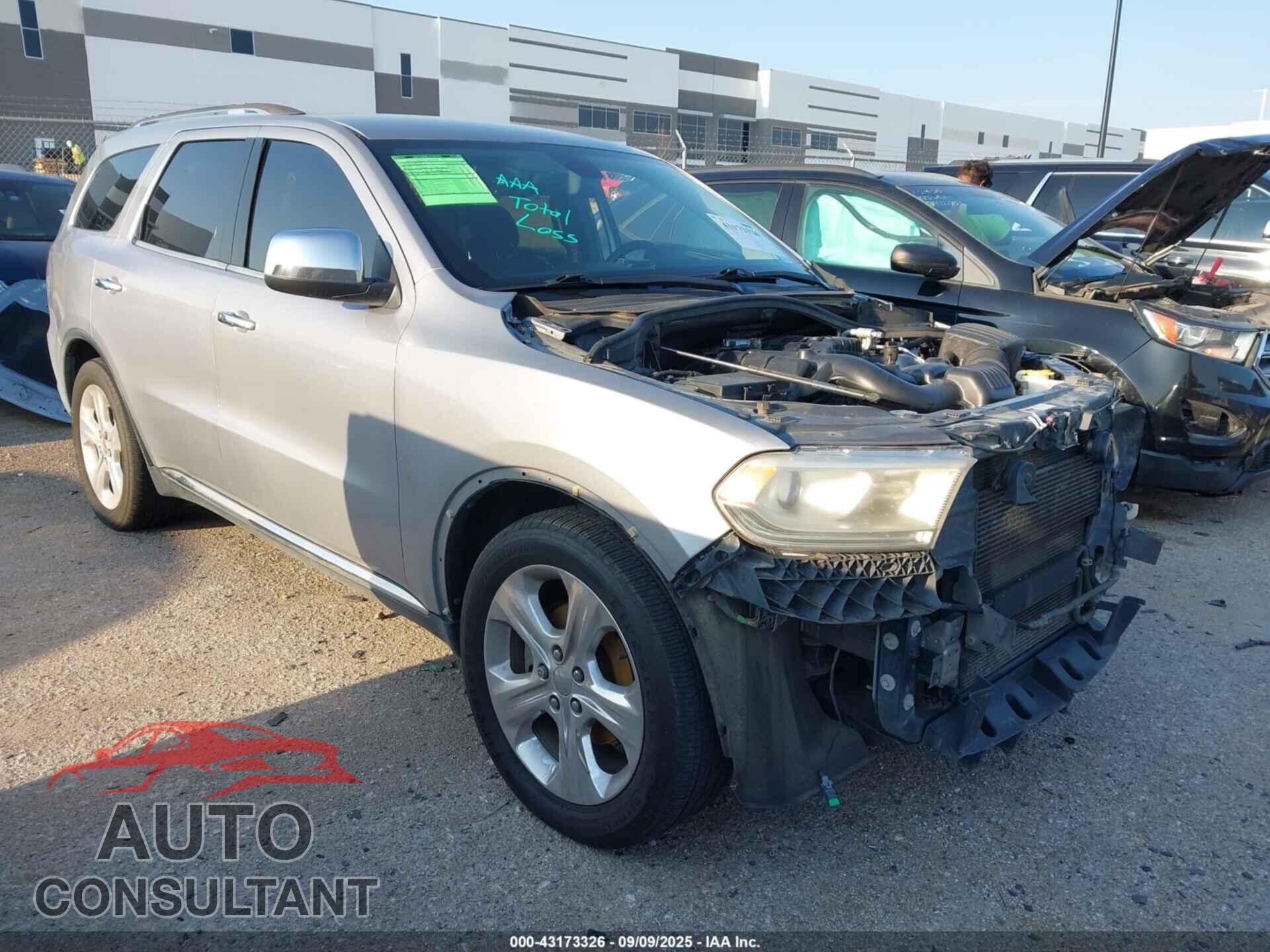 DODGE DURANGO 2015 - 1C4RDHAG8FC161225