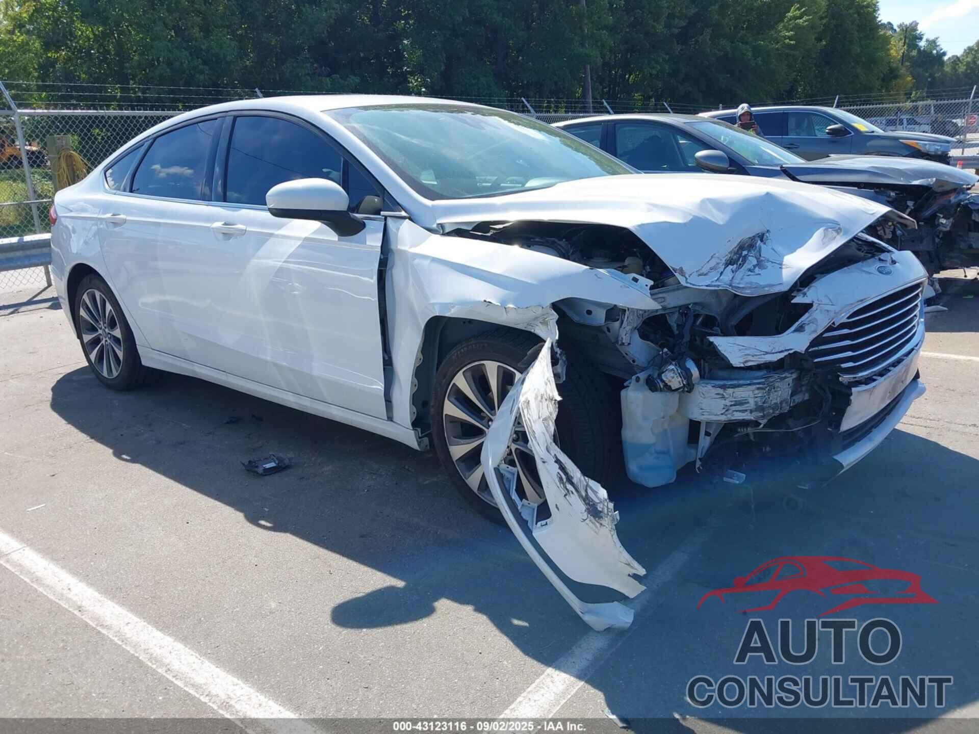 FORD FUSION 2019 - 3FA6P0T96KR233759
