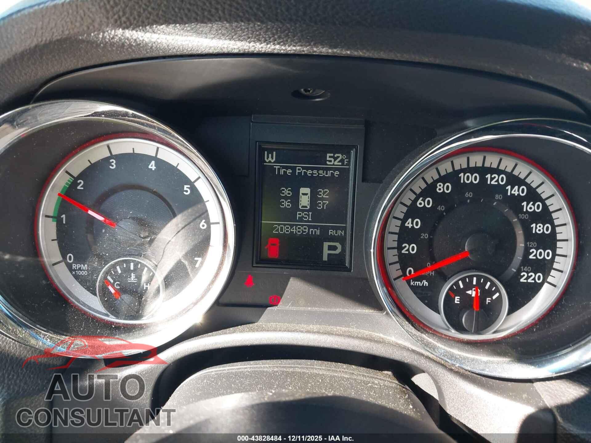 DODGE DURANGO 2011 - 1D4RE4GG5BC662891
