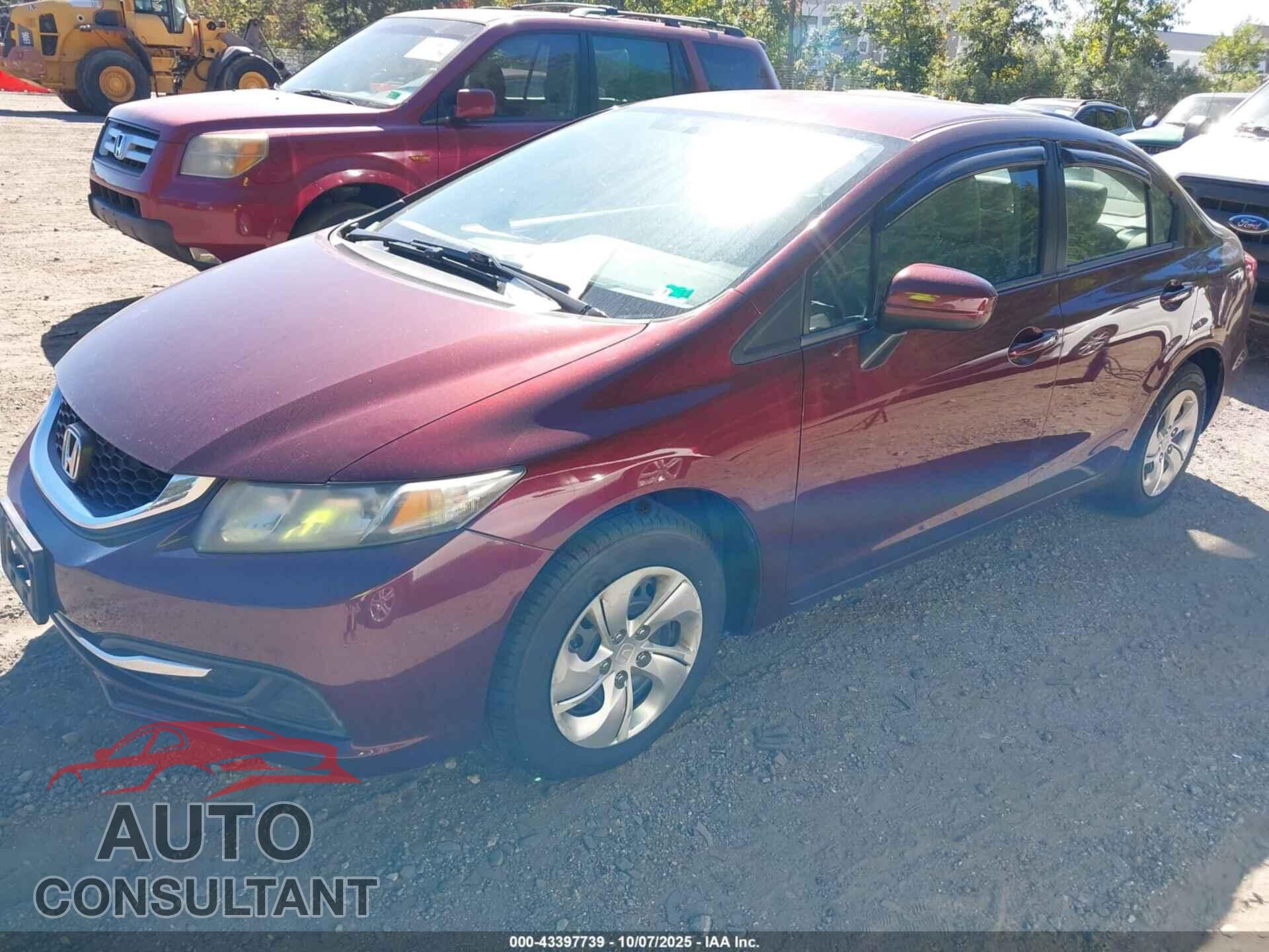 HONDA CIVIC 2015 - 19XFB2F58FE050065