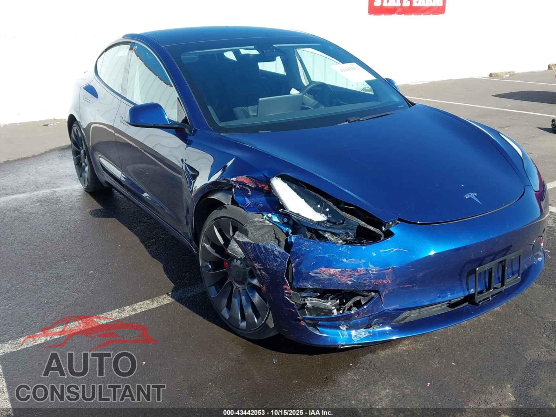 TESLA MODEL 3 2021 - 5YJ3E1EC4MF030861