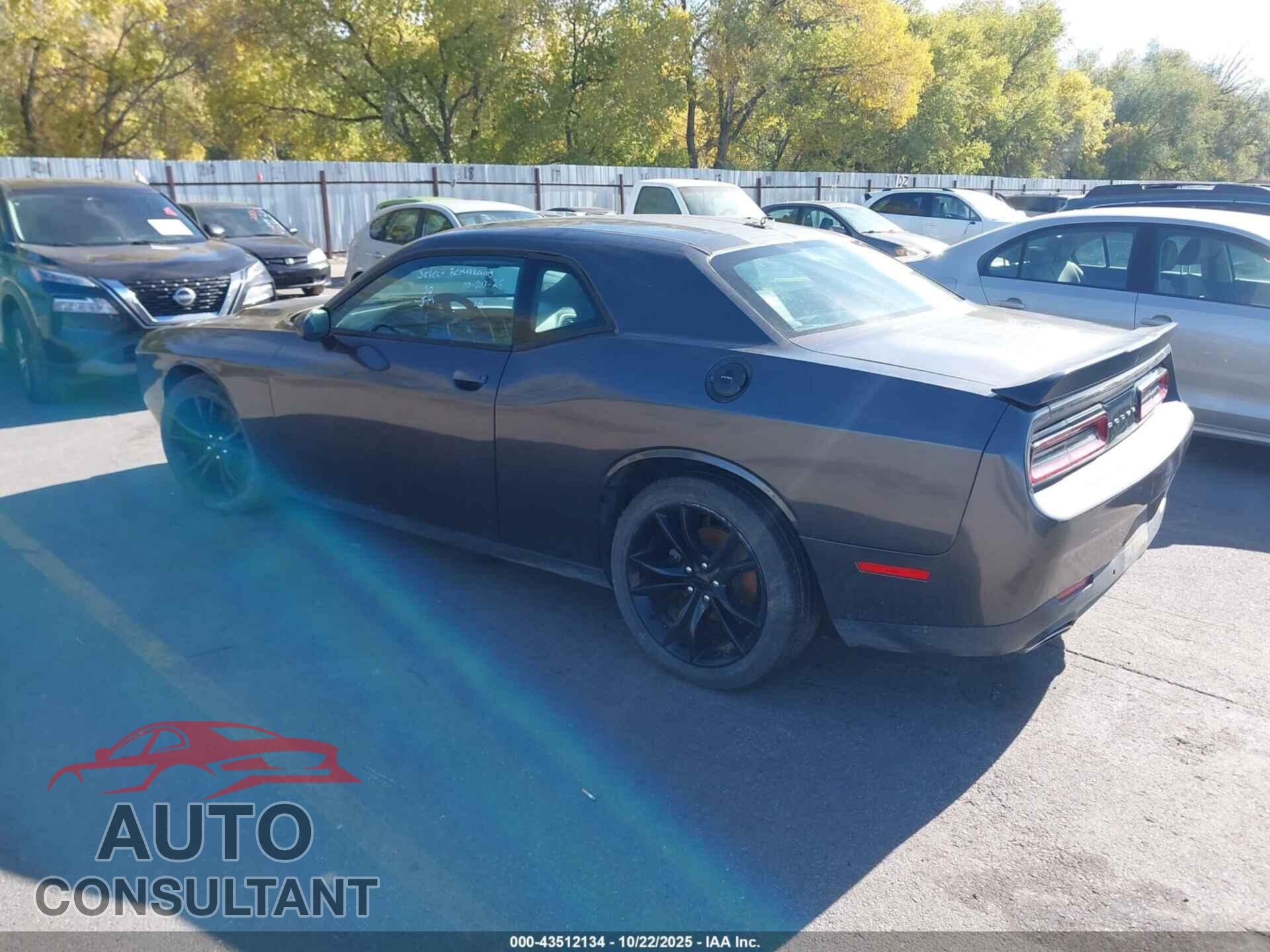 DODGE CHALLENGER 2016 - 2C3CDZAG2GH172252