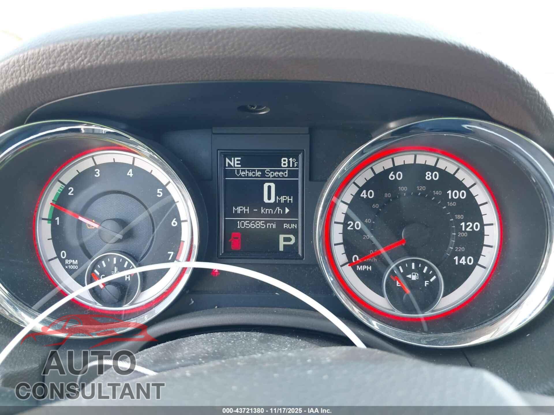 DODGE DURANGO 2013 - 1C4RDHAG4DC637239